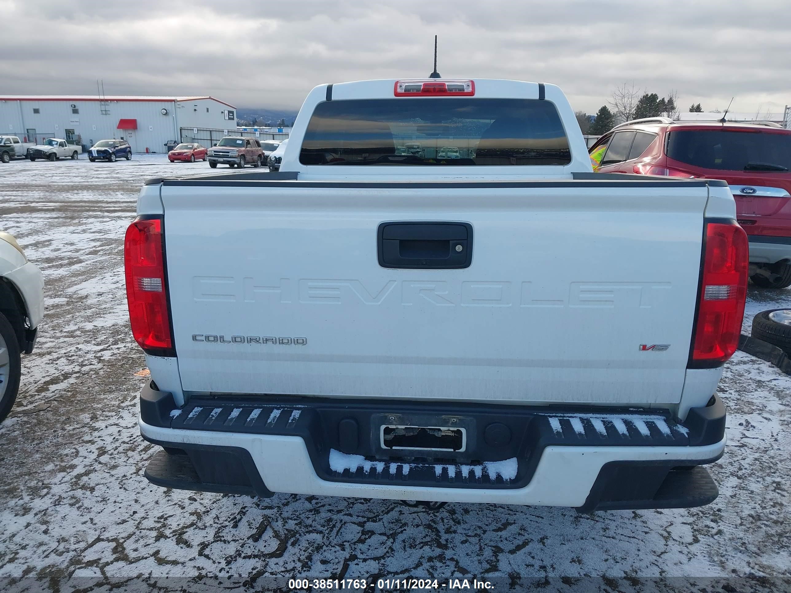 2021 Chevrolet Colorado 4Wd Short Box Lt vin: 1GCGTCEN1M1262654