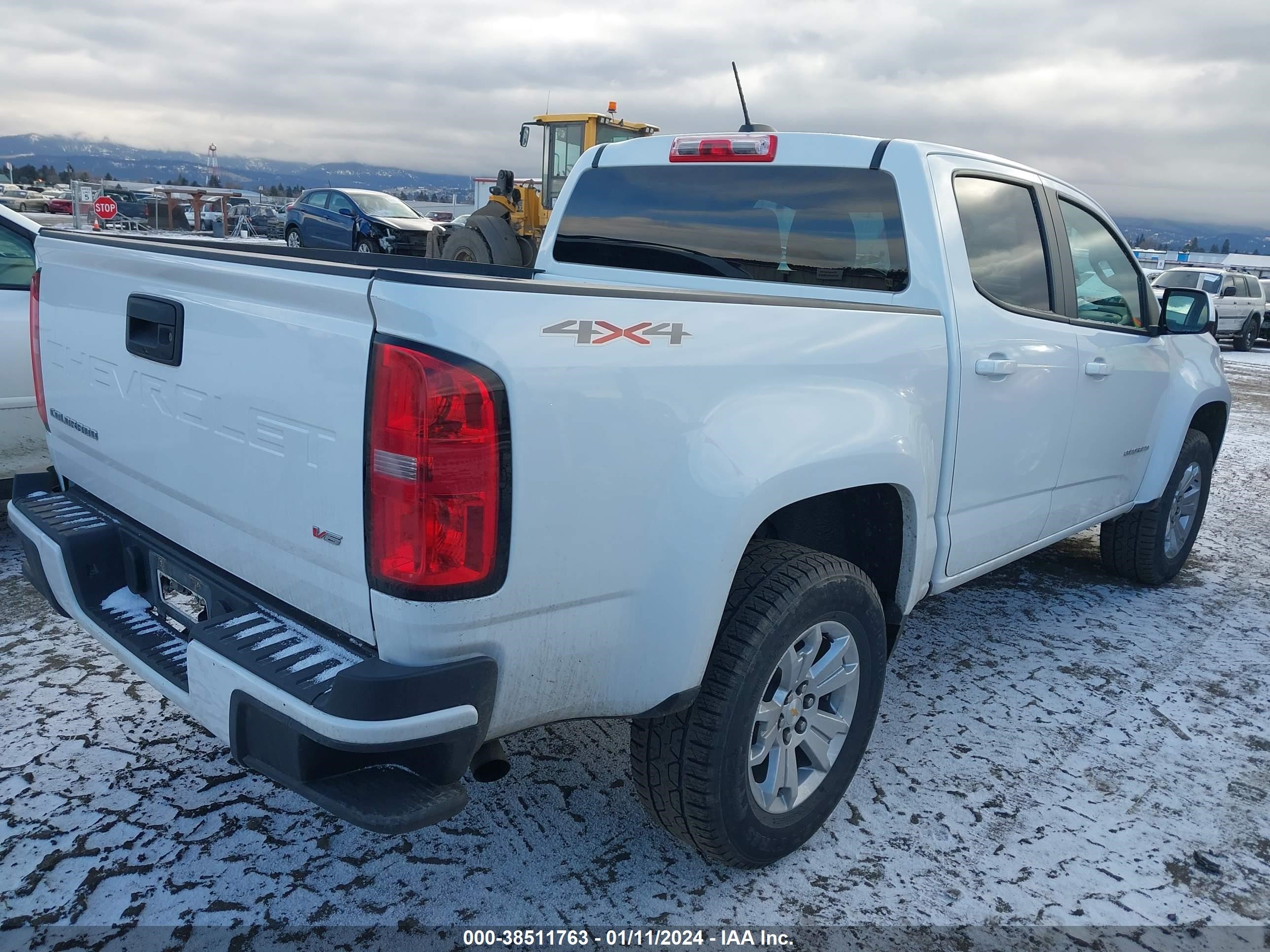 2021 Chevrolet Colorado 4Wd Short Box Lt vin: 1GCGTCEN1M1262654