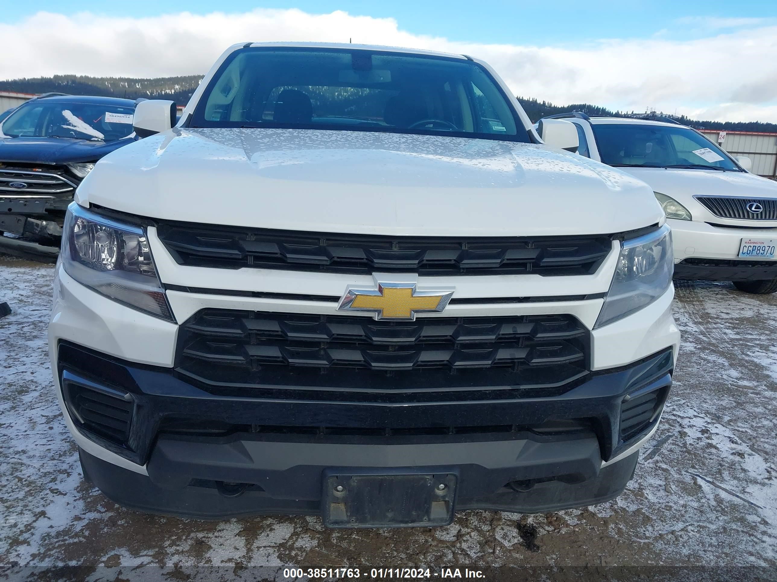 2021 Chevrolet Colorado 4Wd Short Box Lt vin: 1GCGTCEN1M1262654