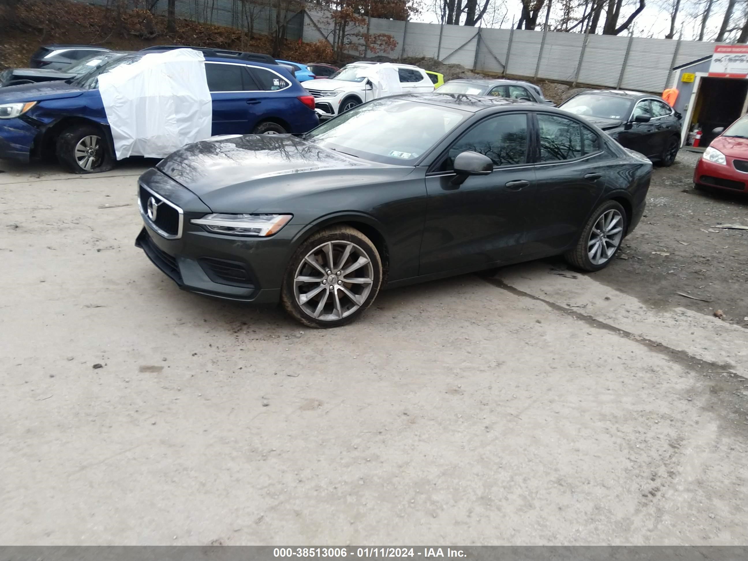 2020 Volvo S60 T6 Momentum vin: 7JRA22TK9LG057575