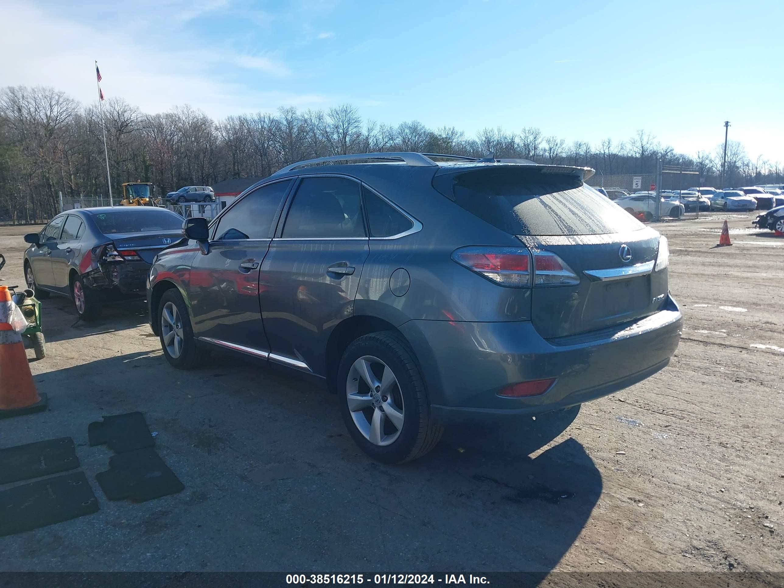 2013 Lexus Rx 350 vin: 2T2BK1BA0DC190002