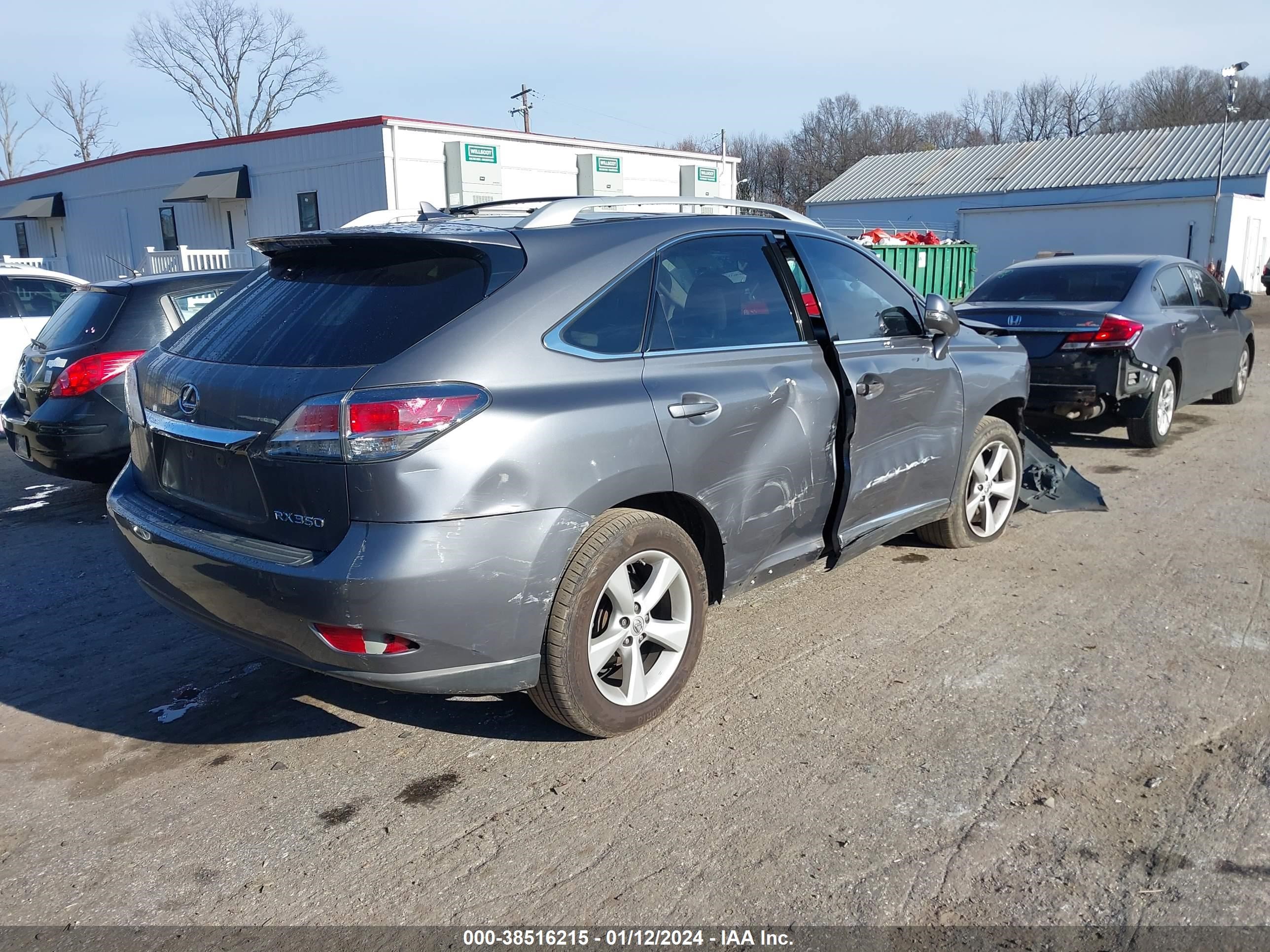 2013 Lexus Rx 350 vin: 2T2BK1BA0DC190002