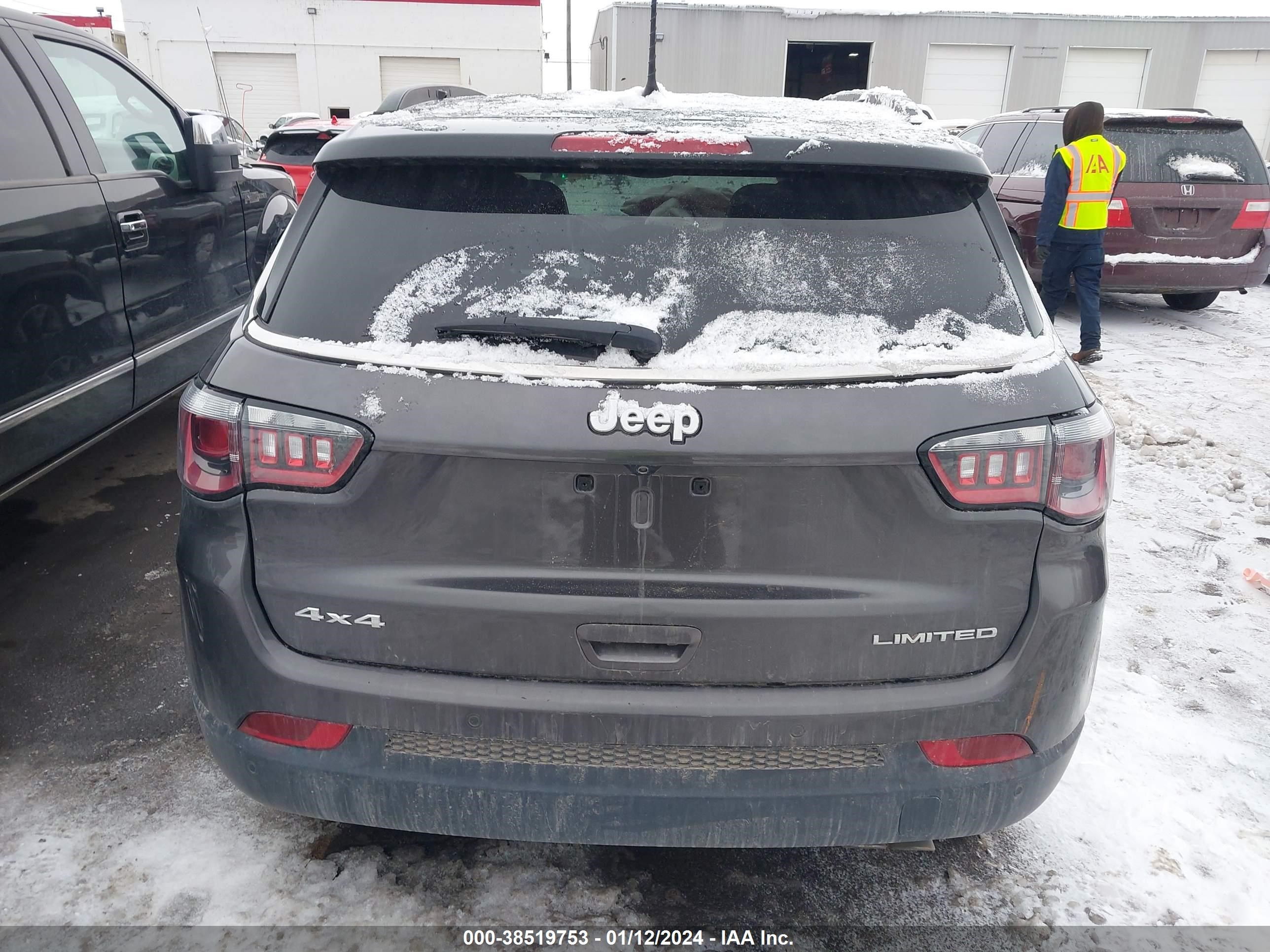 2021 Jeep Compass Limited 4X4 vin: 3C4NJDCB7MT542809