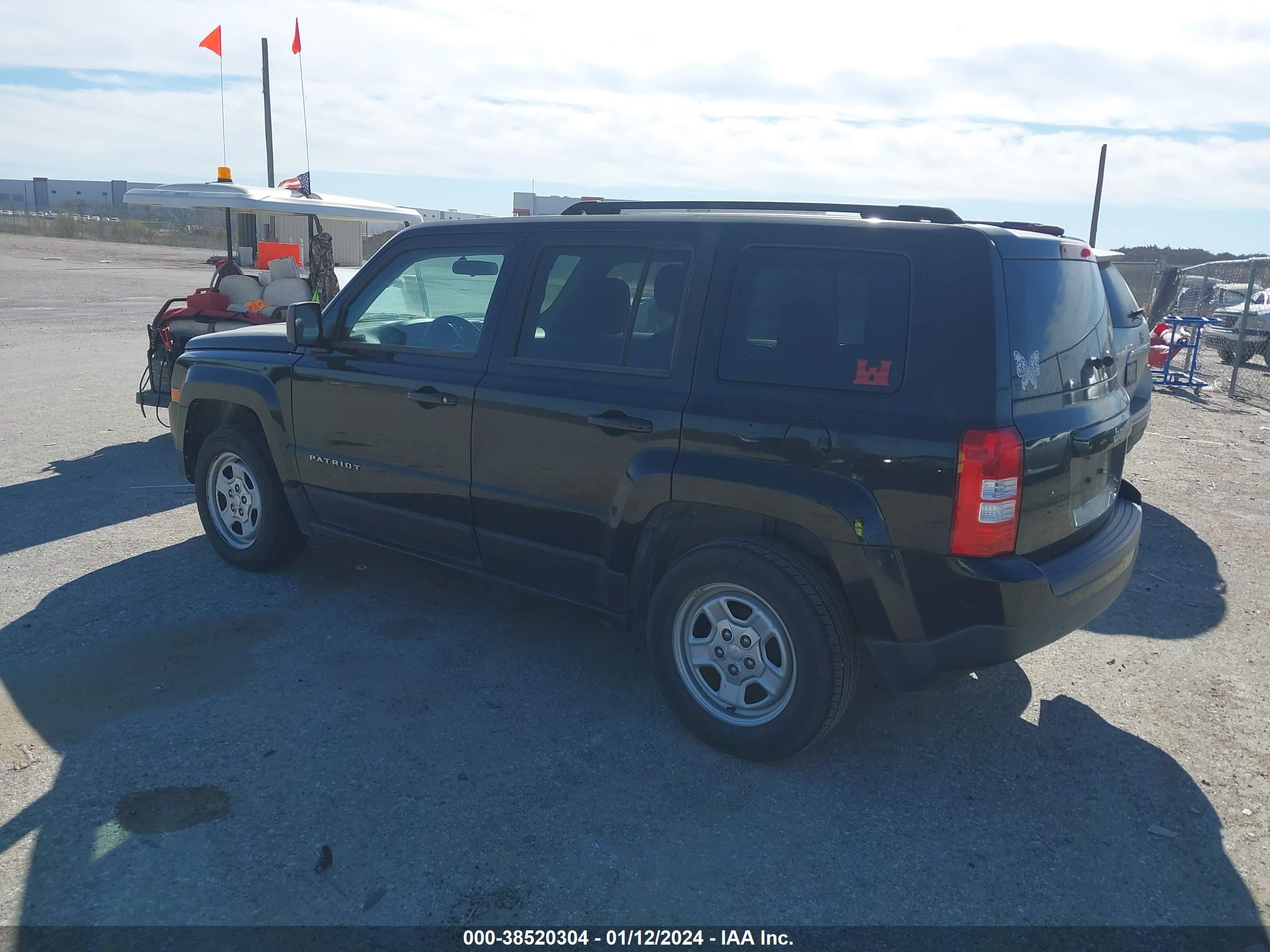 2014 Jeep Patriot Sport vin: 1C4NJPBA4ED720550