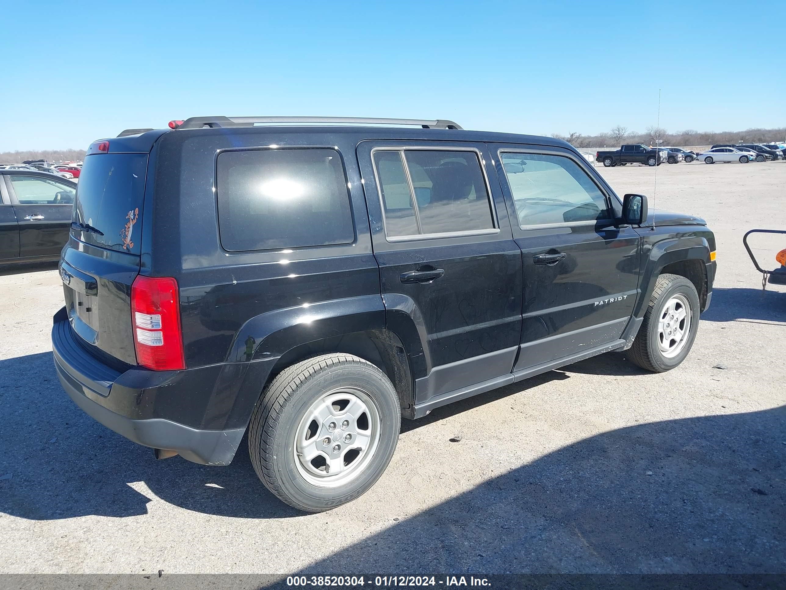 2014 Jeep Patriot Sport vin: 1C4NJPBA4ED720550