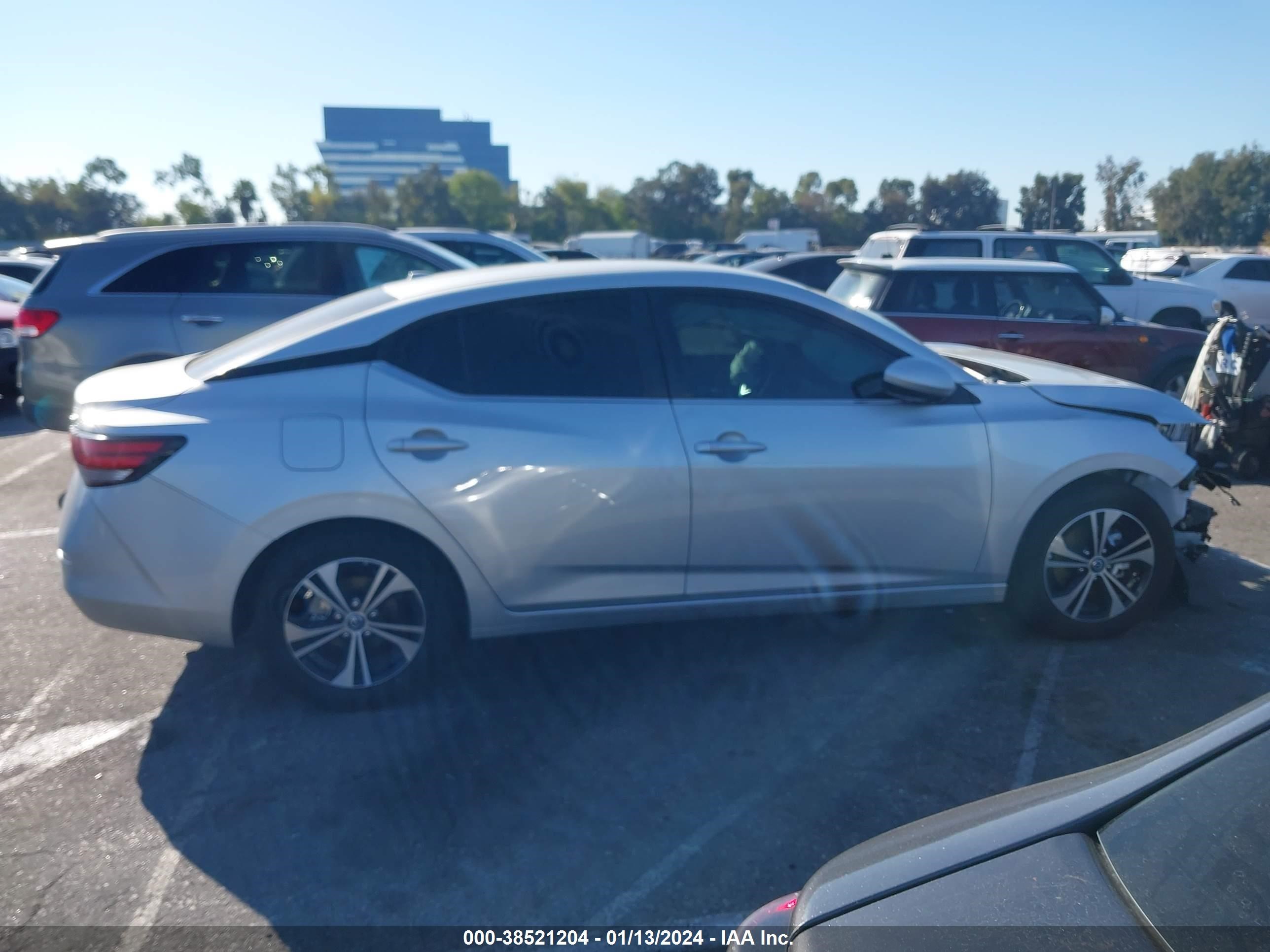 2022 Nissan Sentra Sv Xtronic Cvt vin: 3N1AB8CV4NY321043