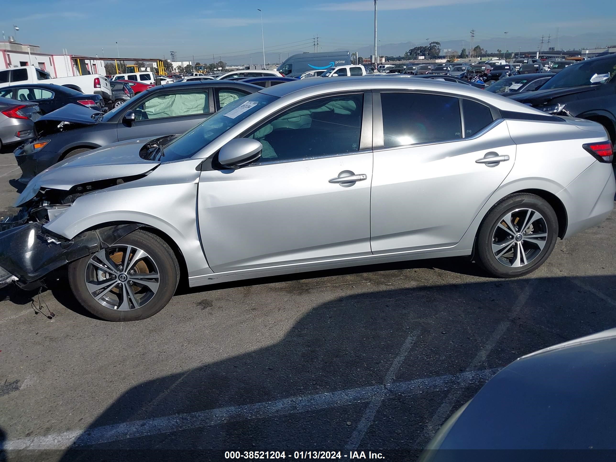 2022 Nissan Sentra Sv Xtronic Cvt vin: 3N1AB8CV4NY321043