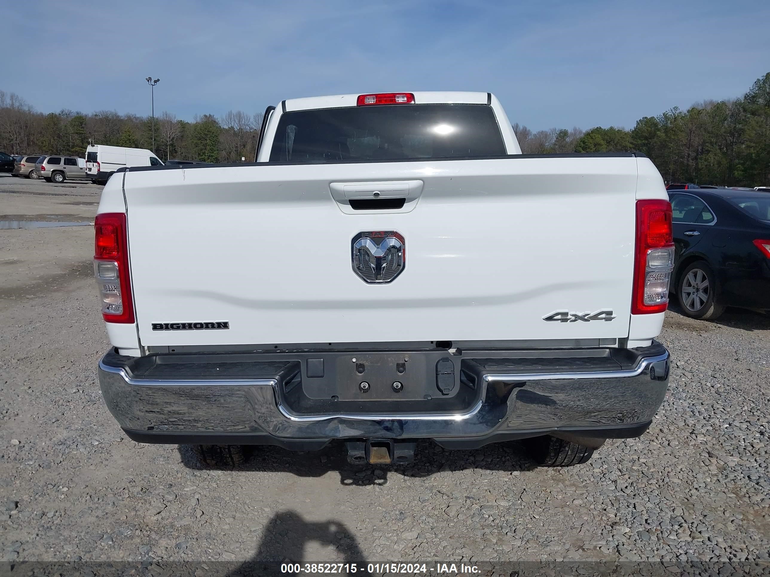 2022 Ram 2500 Big Horn 4X4 6'4 Box vin: 3C6UR5DL3NG271136