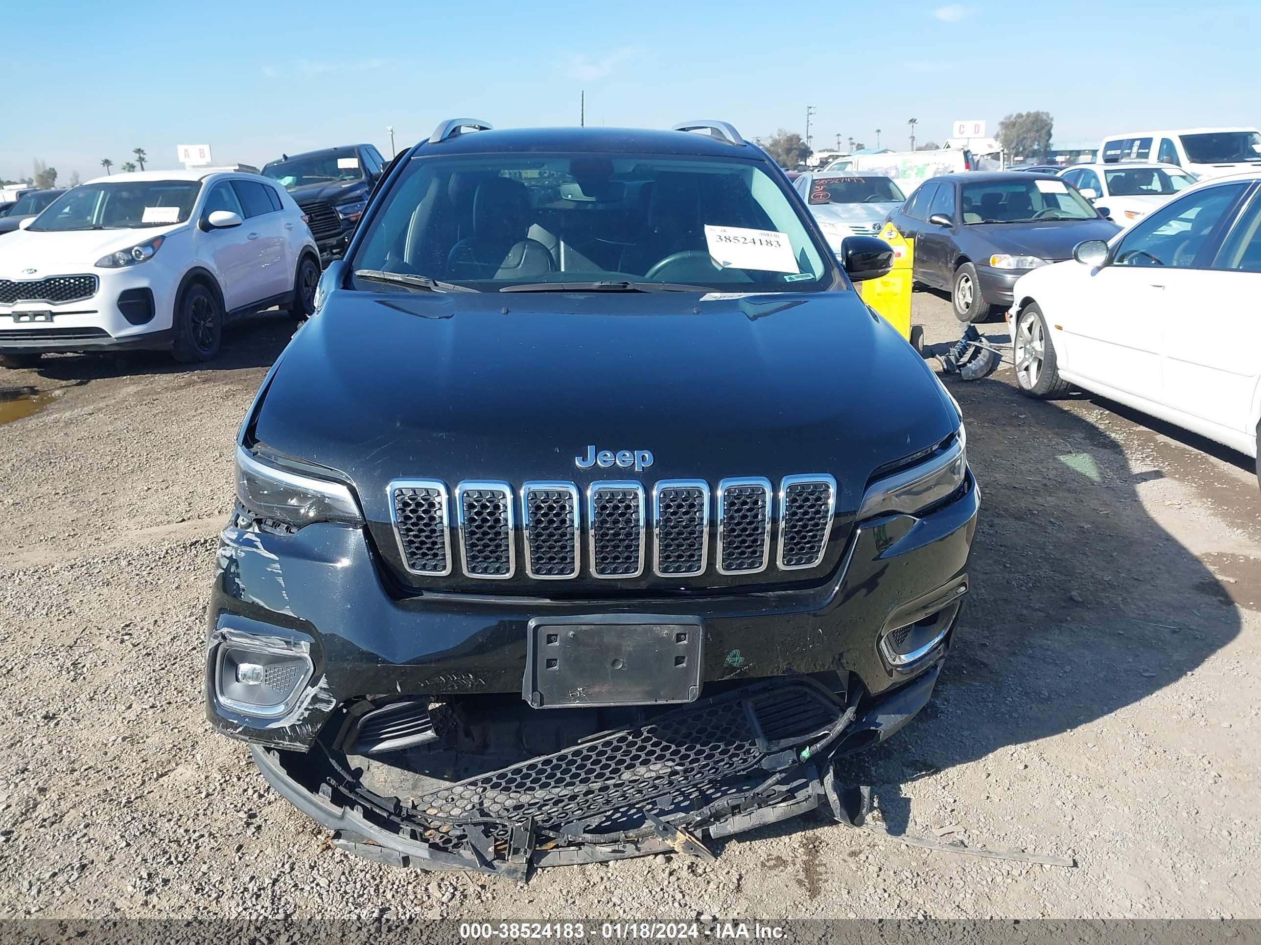 2019 Jeep Cherokee Limited Fwd vin: 1C4PJLDB8KD466781