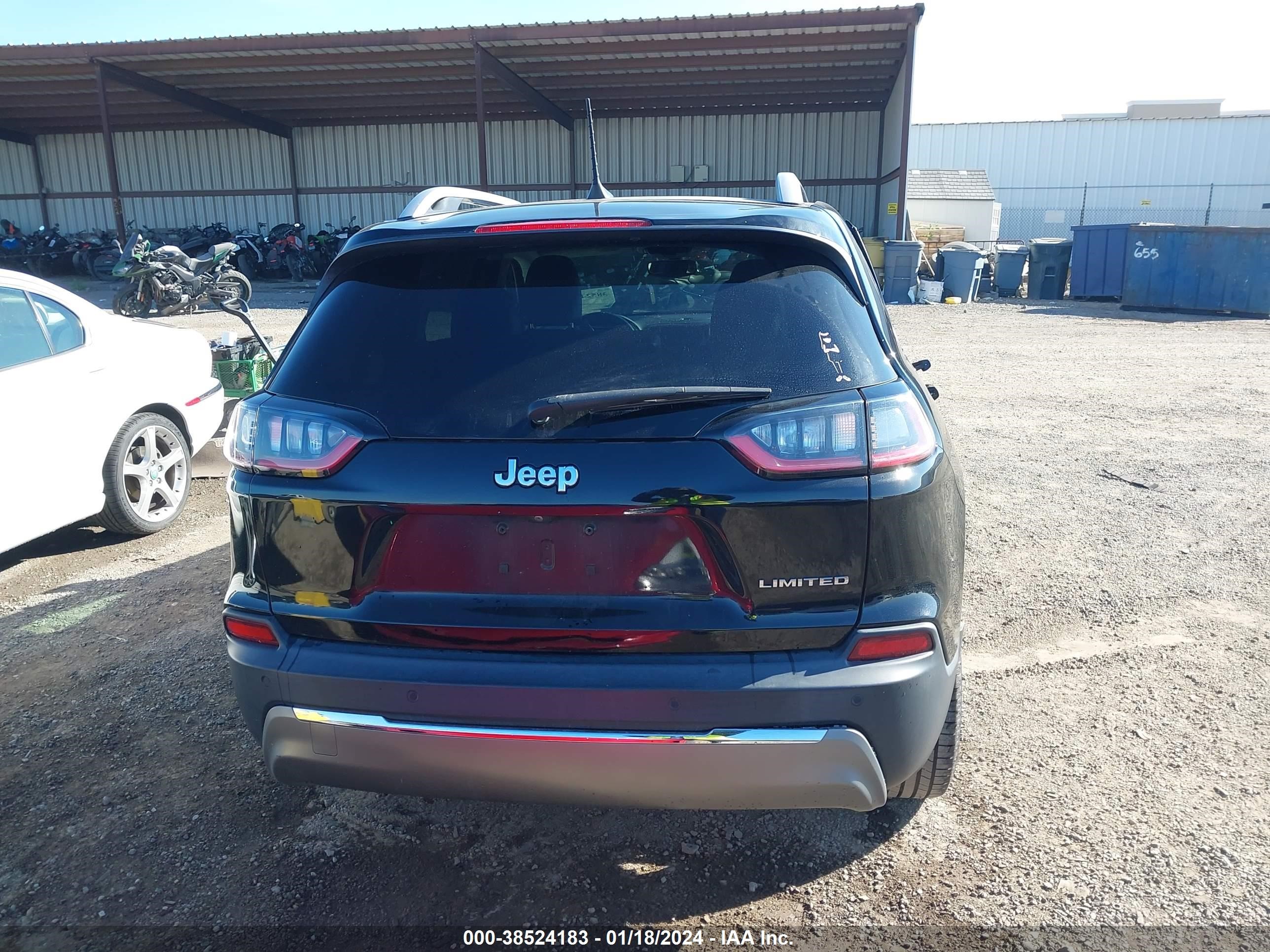 2019 Jeep Cherokee Limited Fwd vin: 1C4PJLDB8KD466781