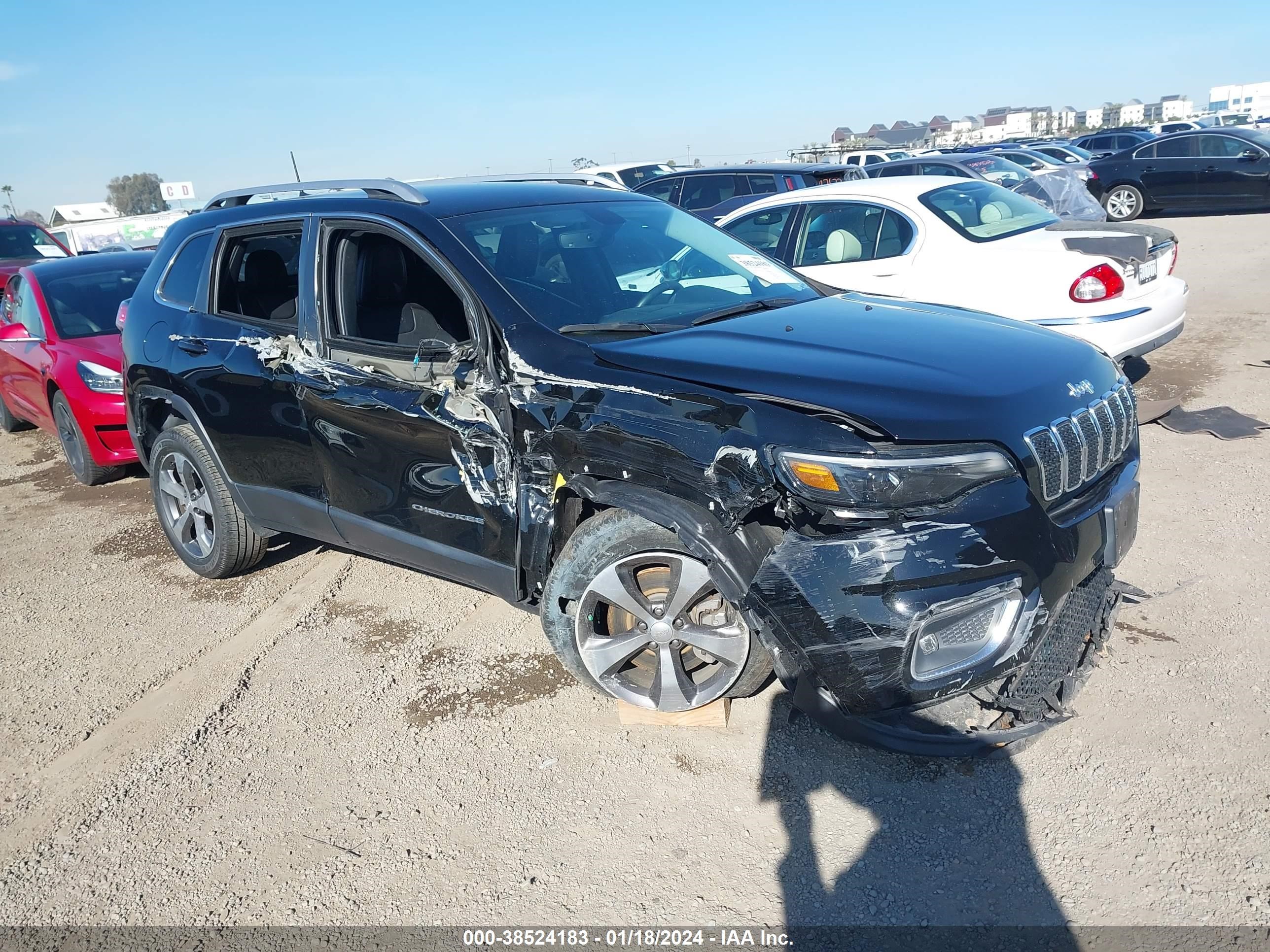 2019 Jeep Cherokee Limited Fwd vin: 1C4PJLDB8KD466781