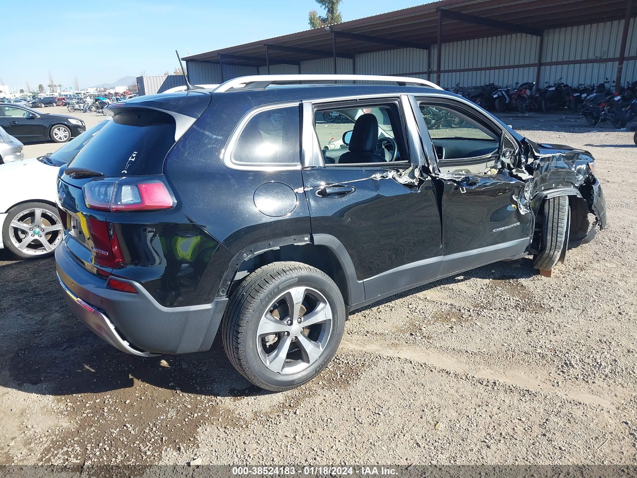 2019 Jeep Cherokee Limited Fwd vin: 1C4PJLDB8KD466781