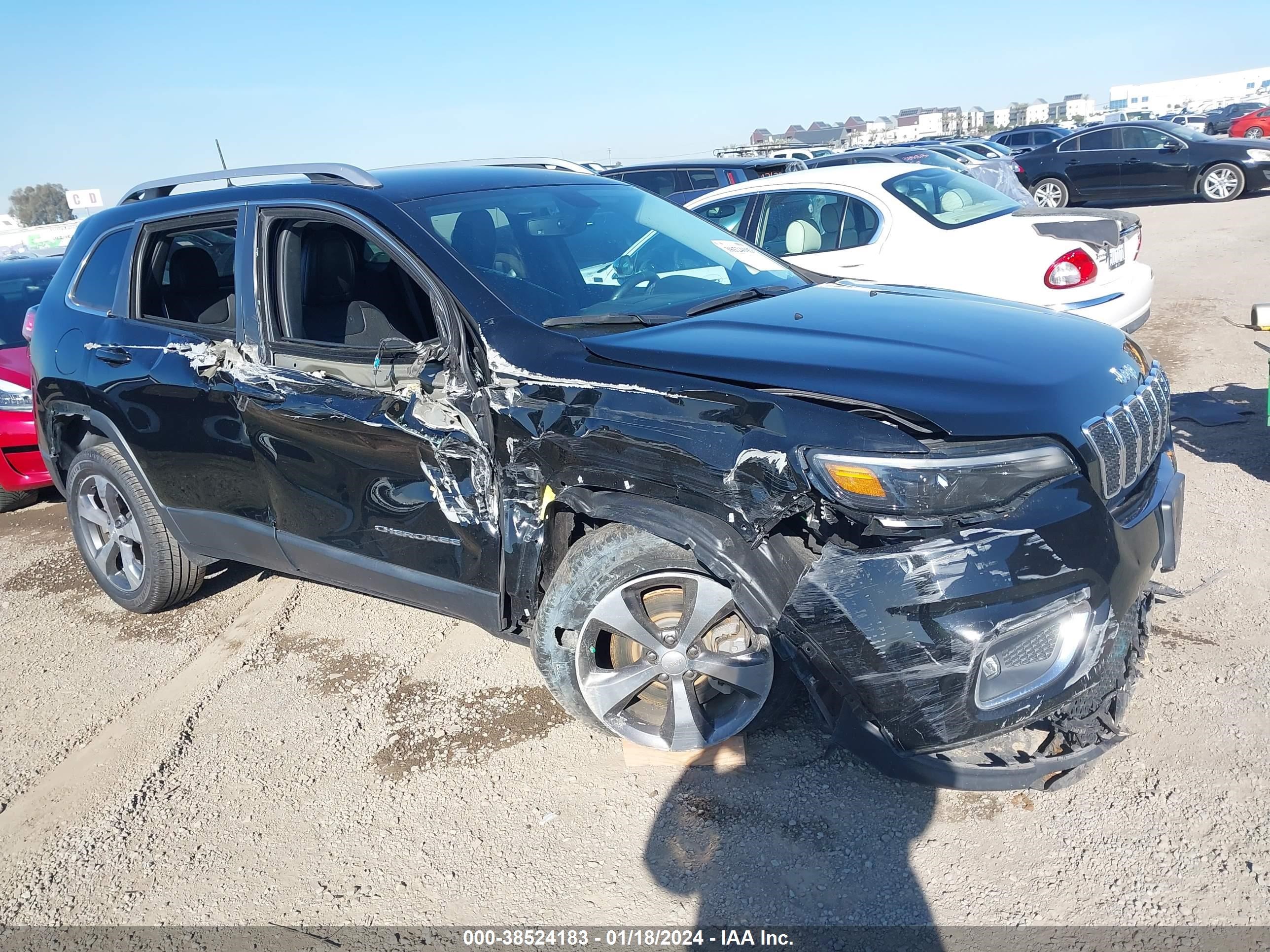 2019 Jeep Cherokee Limited Fwd vin: 1C4PJLDB8KD466781