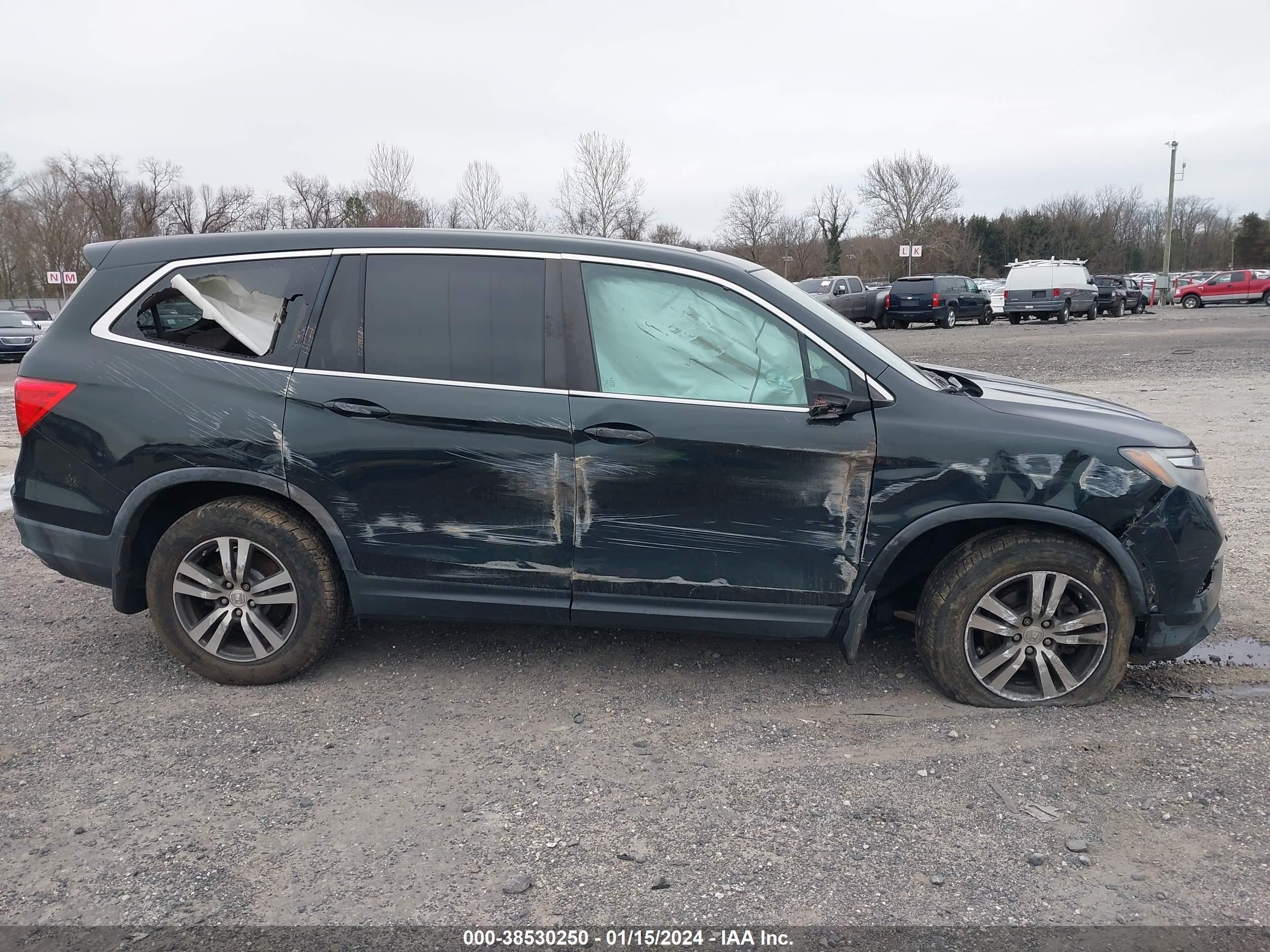 2016 Honda Pilot Ex-L vin: 5FNYF6H51GB006969