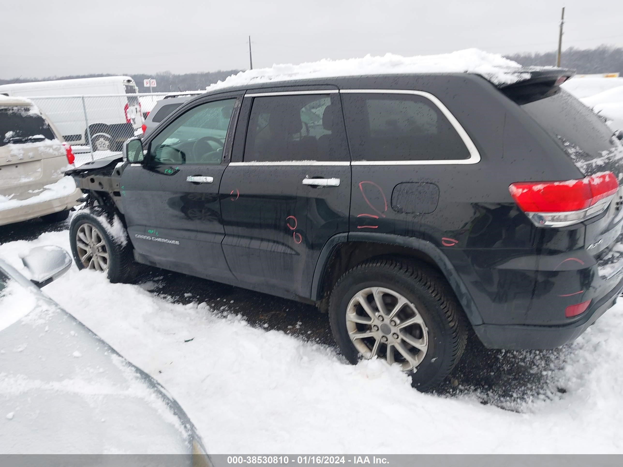 2014 Jeep Grand Cherokee Limited vin: 1C4RJFBT1EC120054