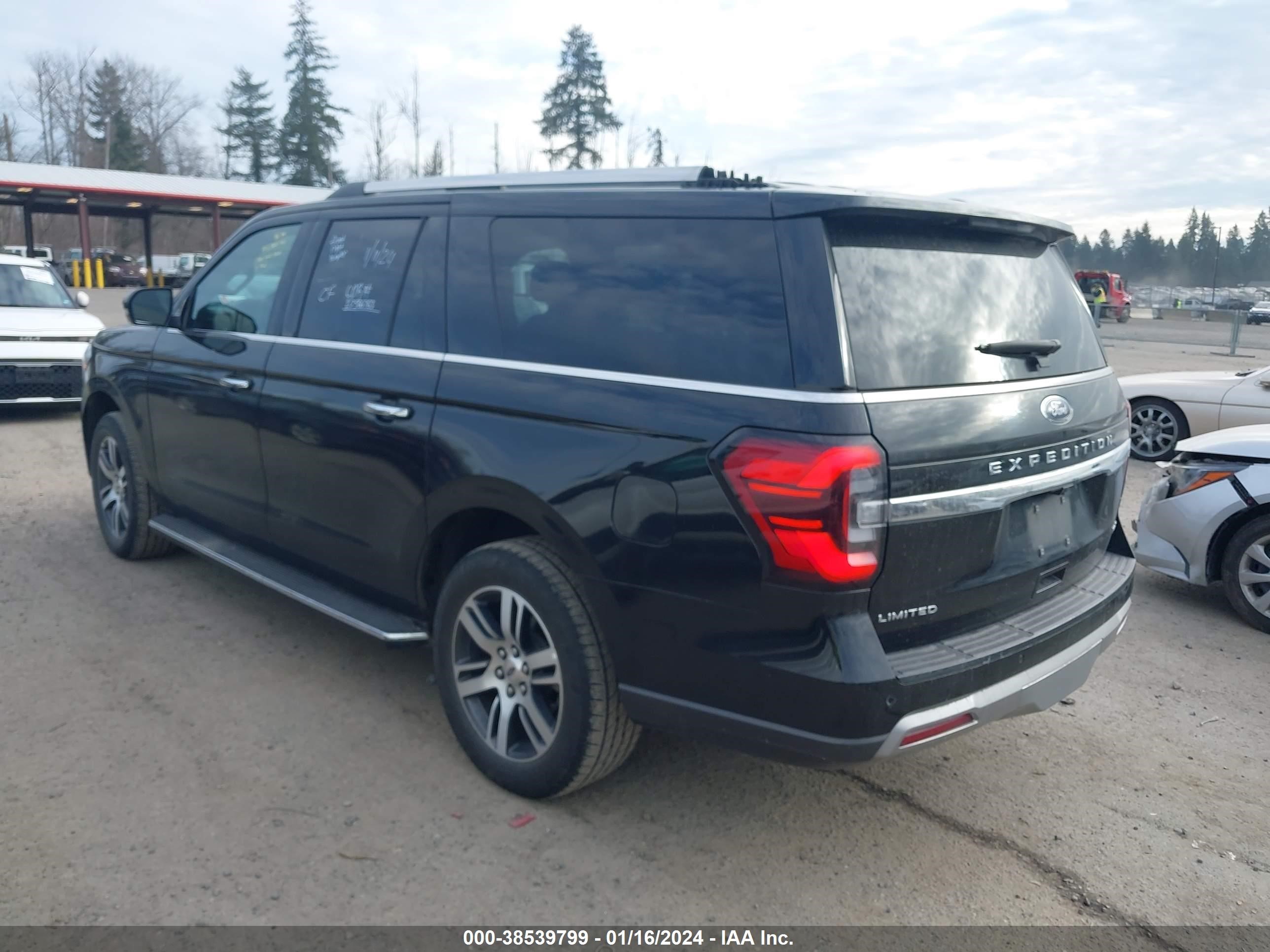 2022 Ford Expedition Limited Max vin: 1FMJK2AT3NEA29632