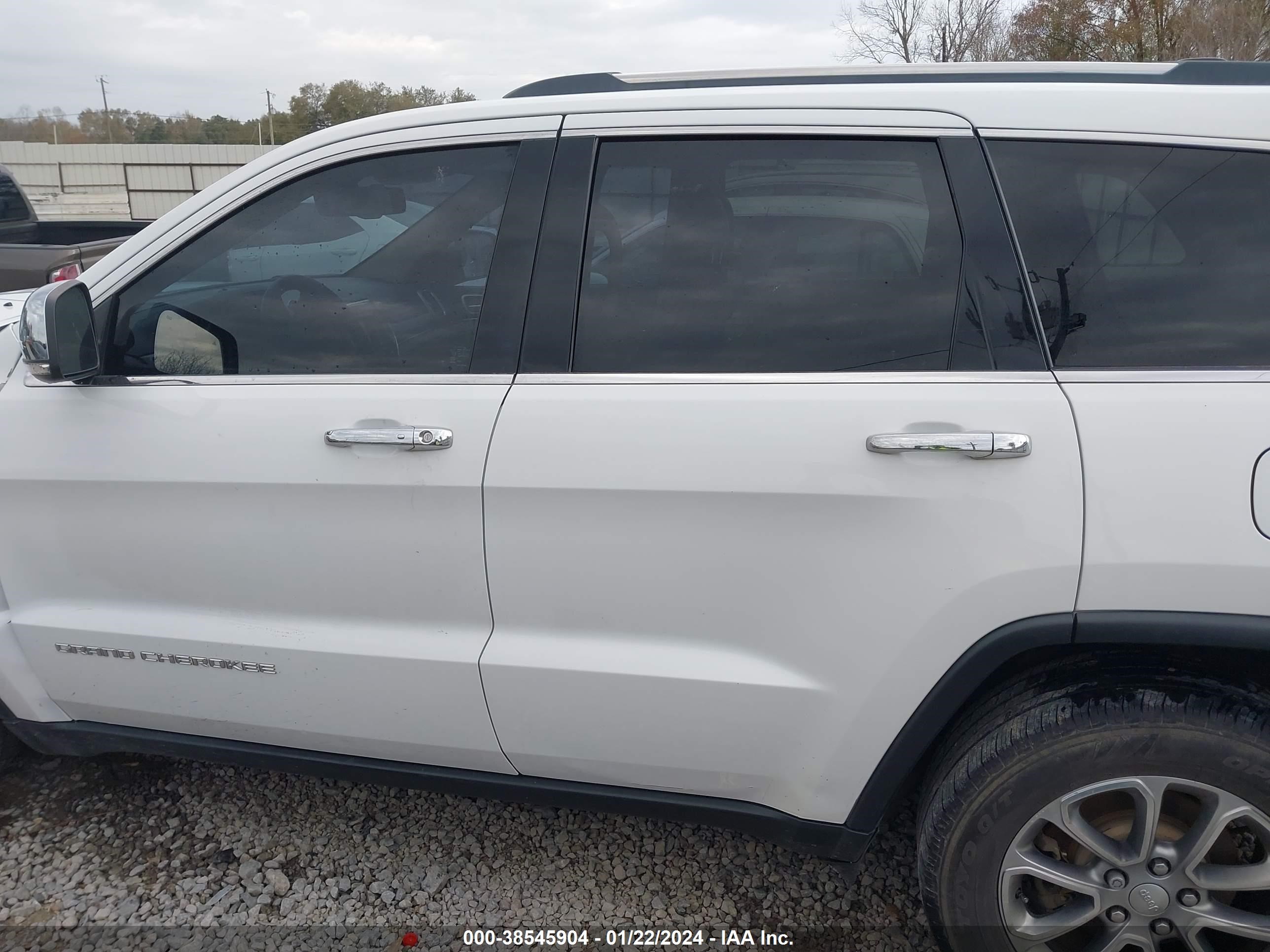 2016 Jeep Grand Cherokee Limited vin: 1C4RJEBG3GC500609