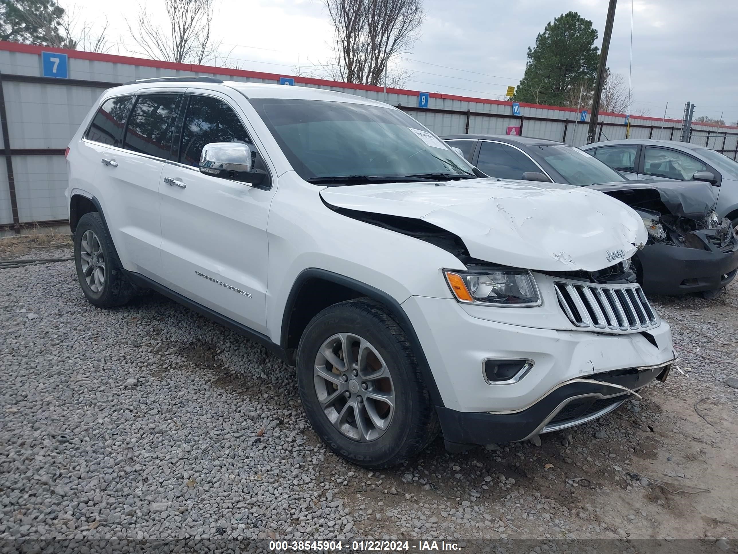 2016 Jeep Grand Cherokee Limited vin: 1C4RJEBG3GC500609