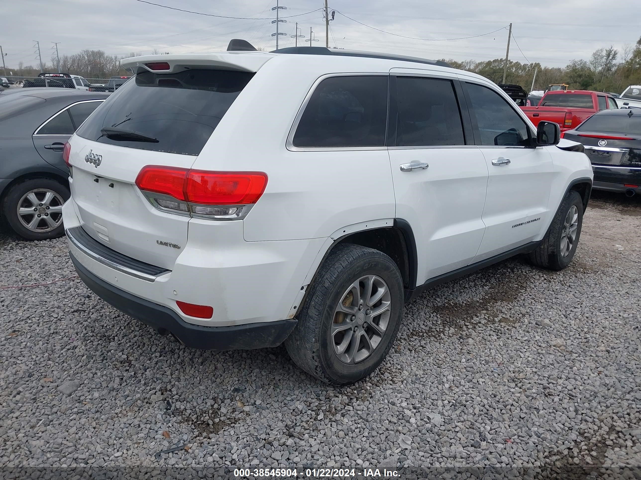 2016 Jeep Grand Cherokee Limited vin: 1C4RJEBG3GC500609