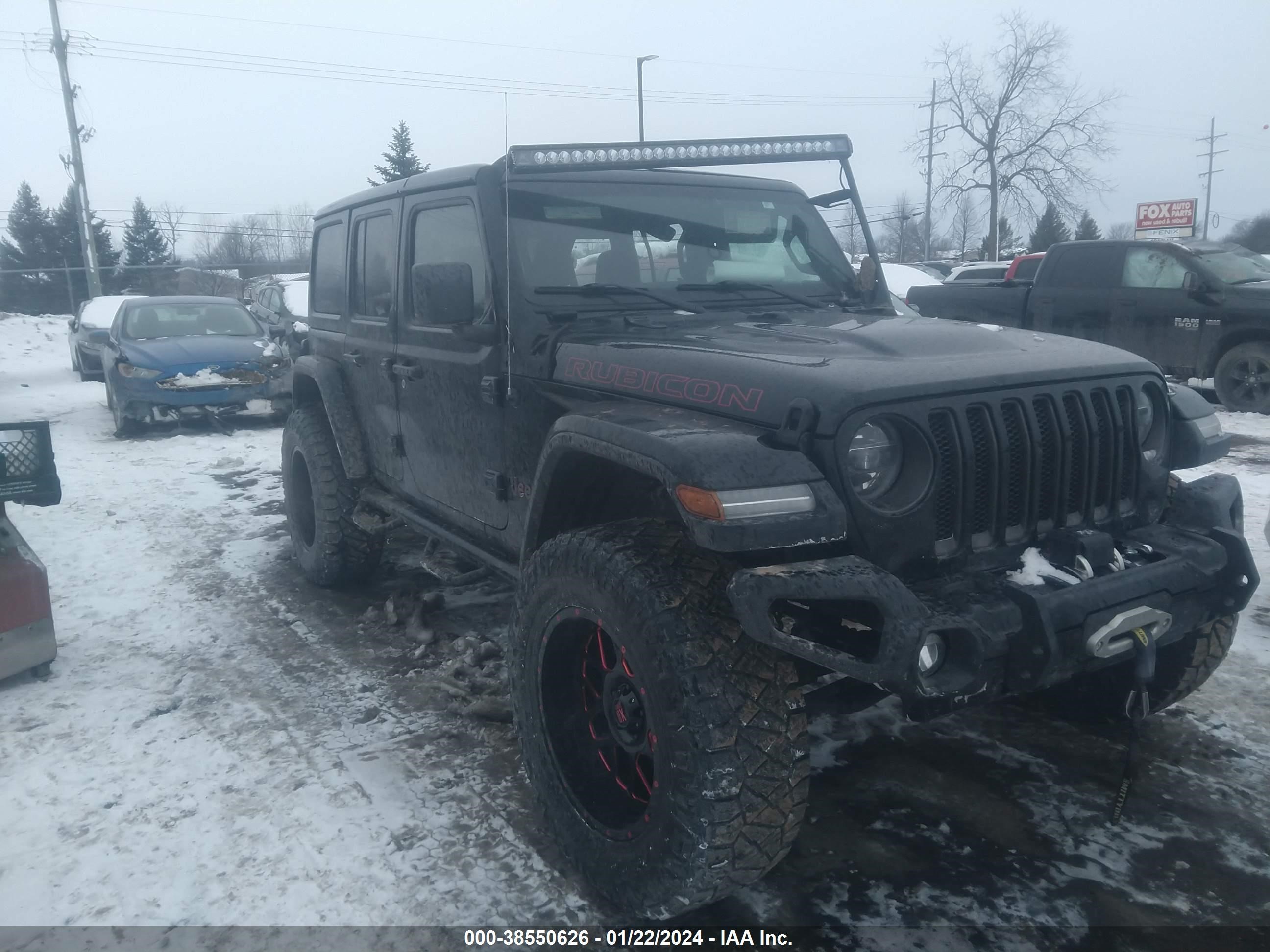 2021 Jeep Wrangler Unlimited Rubicon 4X4 vin: 1C4HJXFN3MW527481