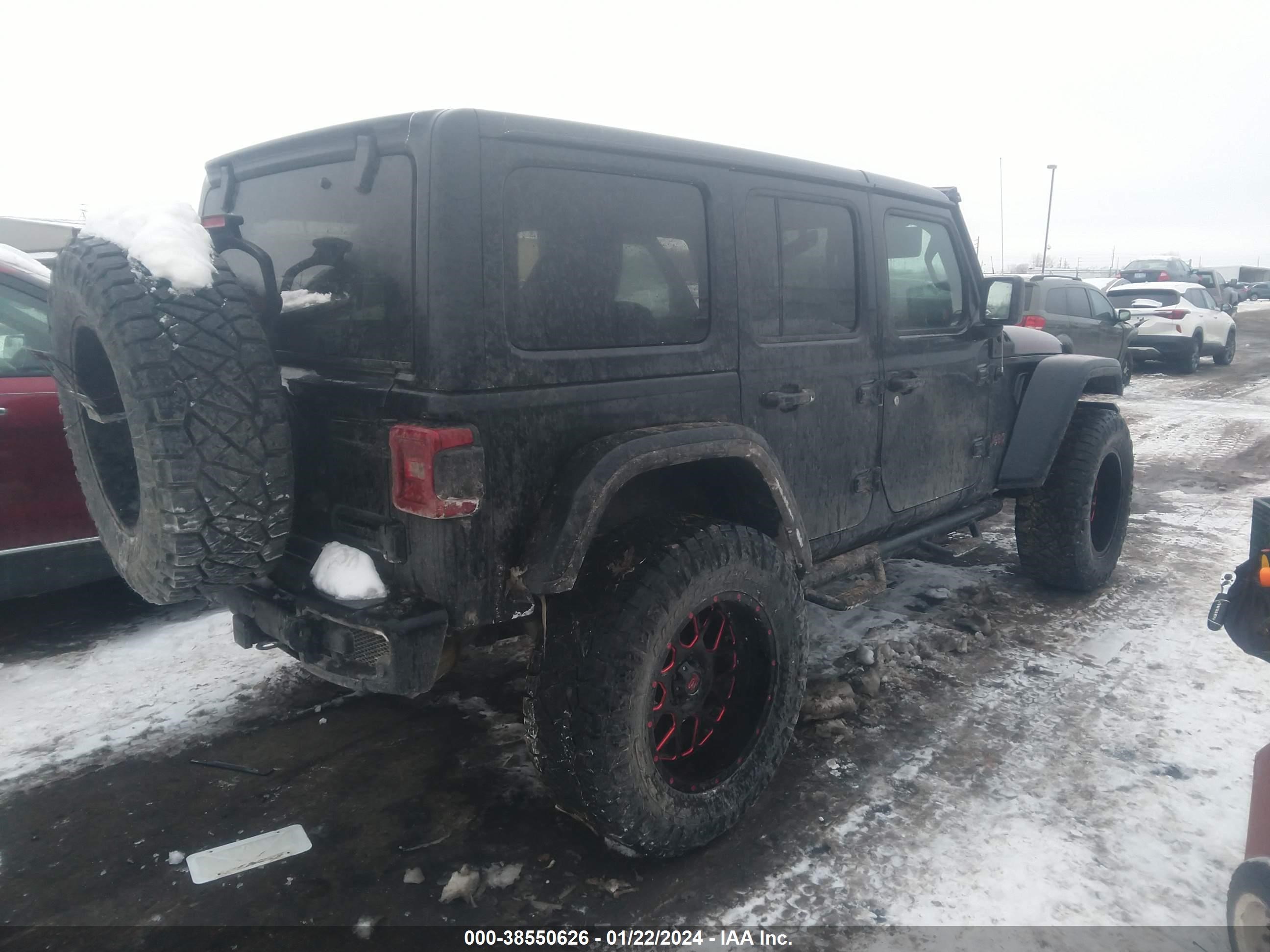 2021 Jeep Wrangler Unlimited Rubicon 4X4 vin: 1C4HJXFN3MW527481