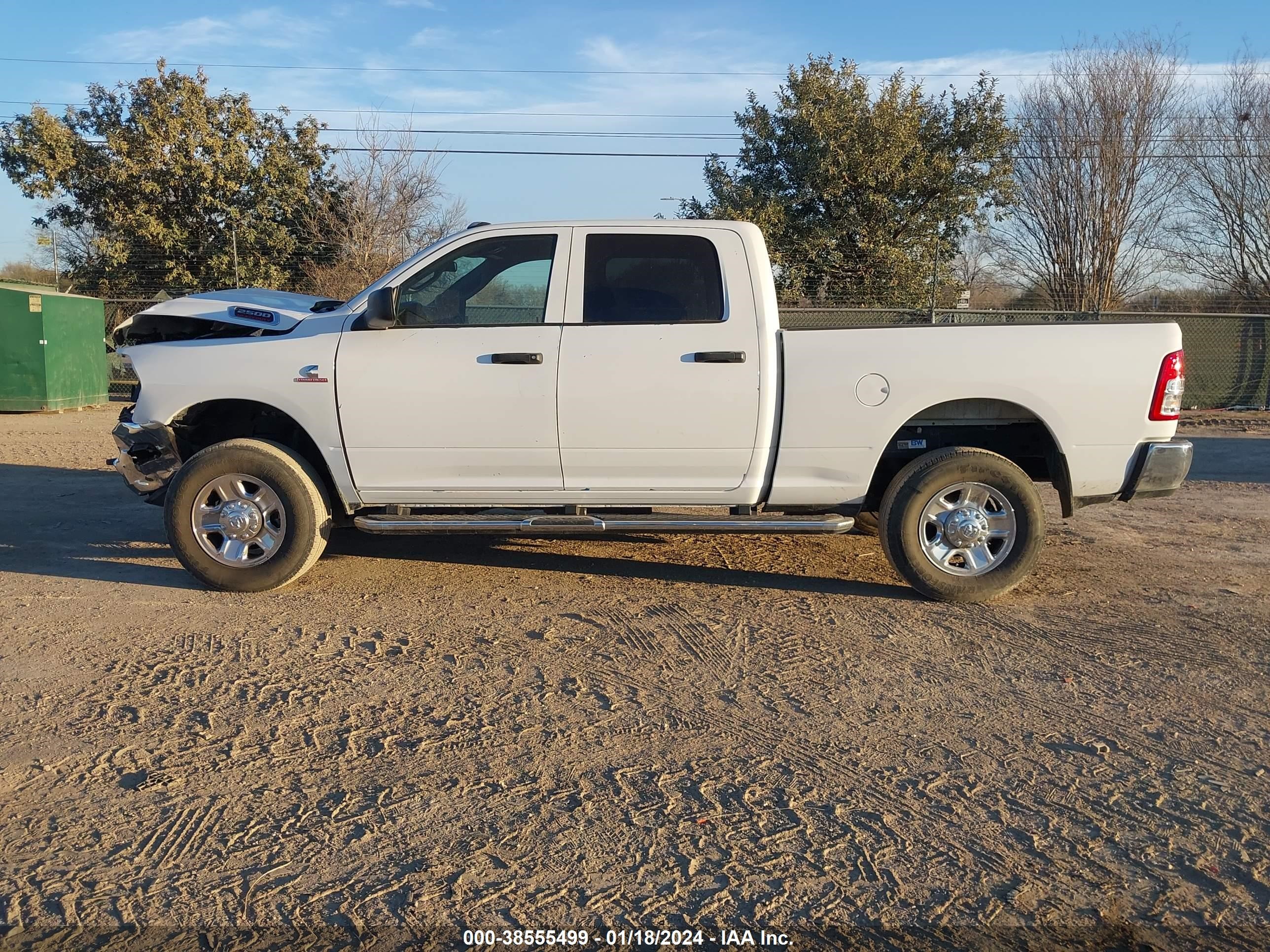 2022 Ram 2500 Tradesman 4X4 6'4 Box vin: 3C6UR5CL3NG222343