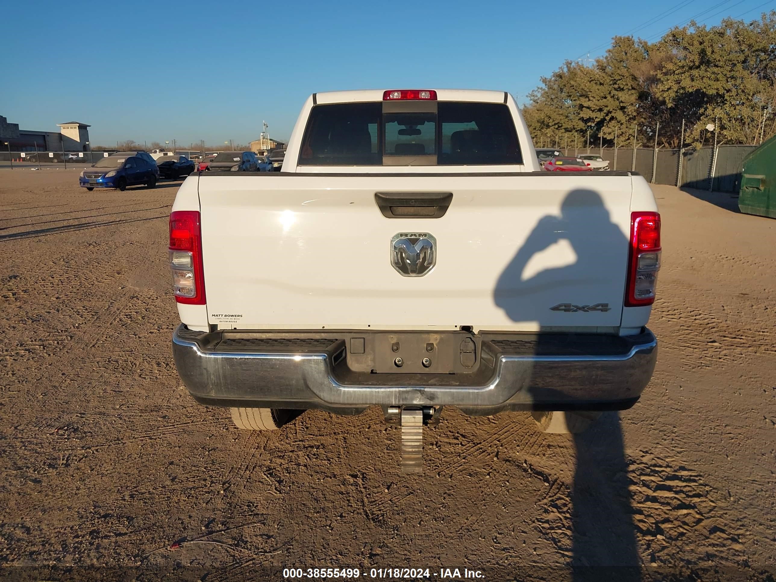 2022 Ram 2500 Tradesman 4X4 6'4 Box vin: 3C6UR5CL3NG222343