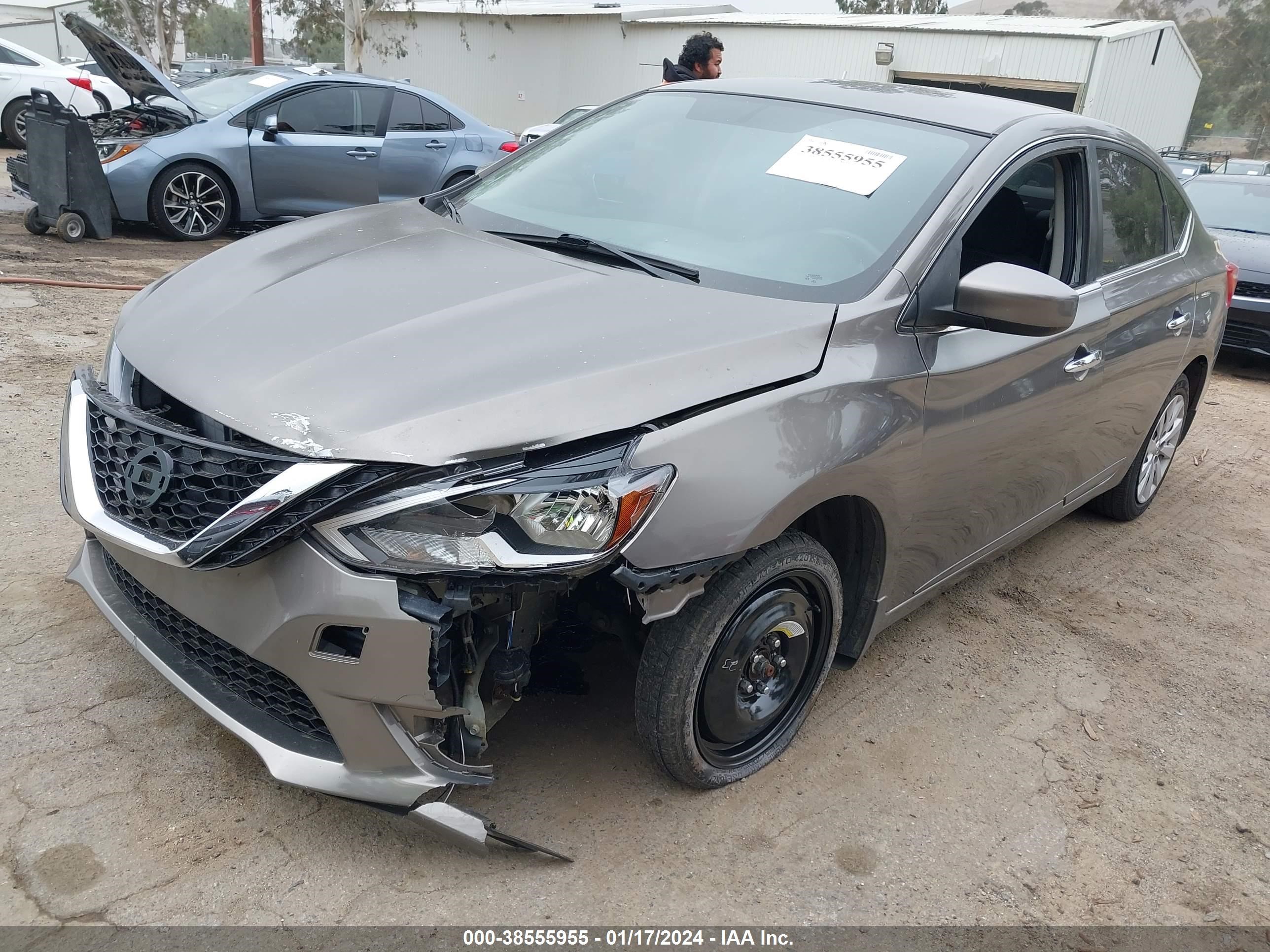 2017 Nissan Sentra Sv vin: 3N1AB7AP0HL644425