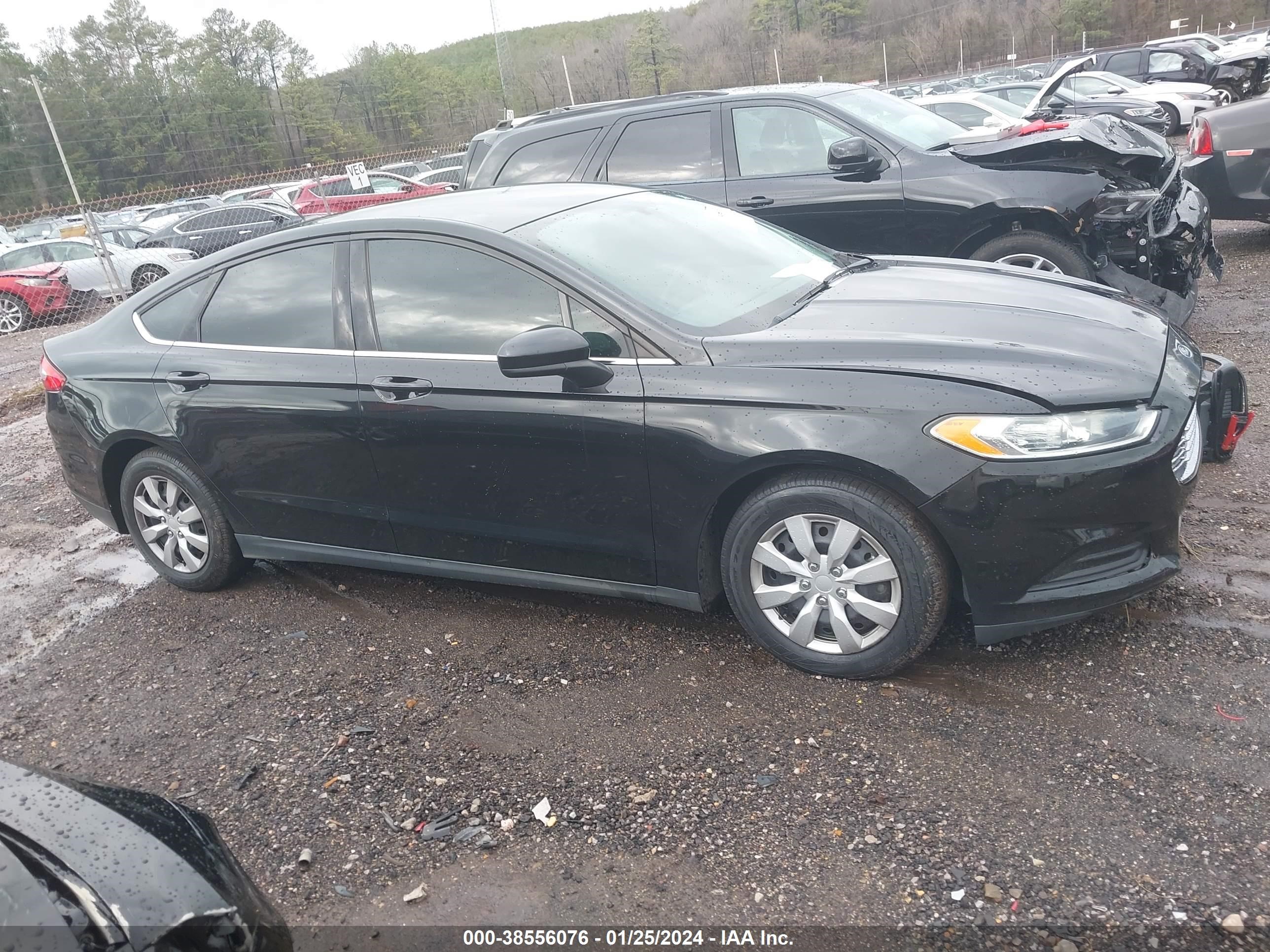 2014 Ford Fusion S vin: 3FA6P0G73ER350647