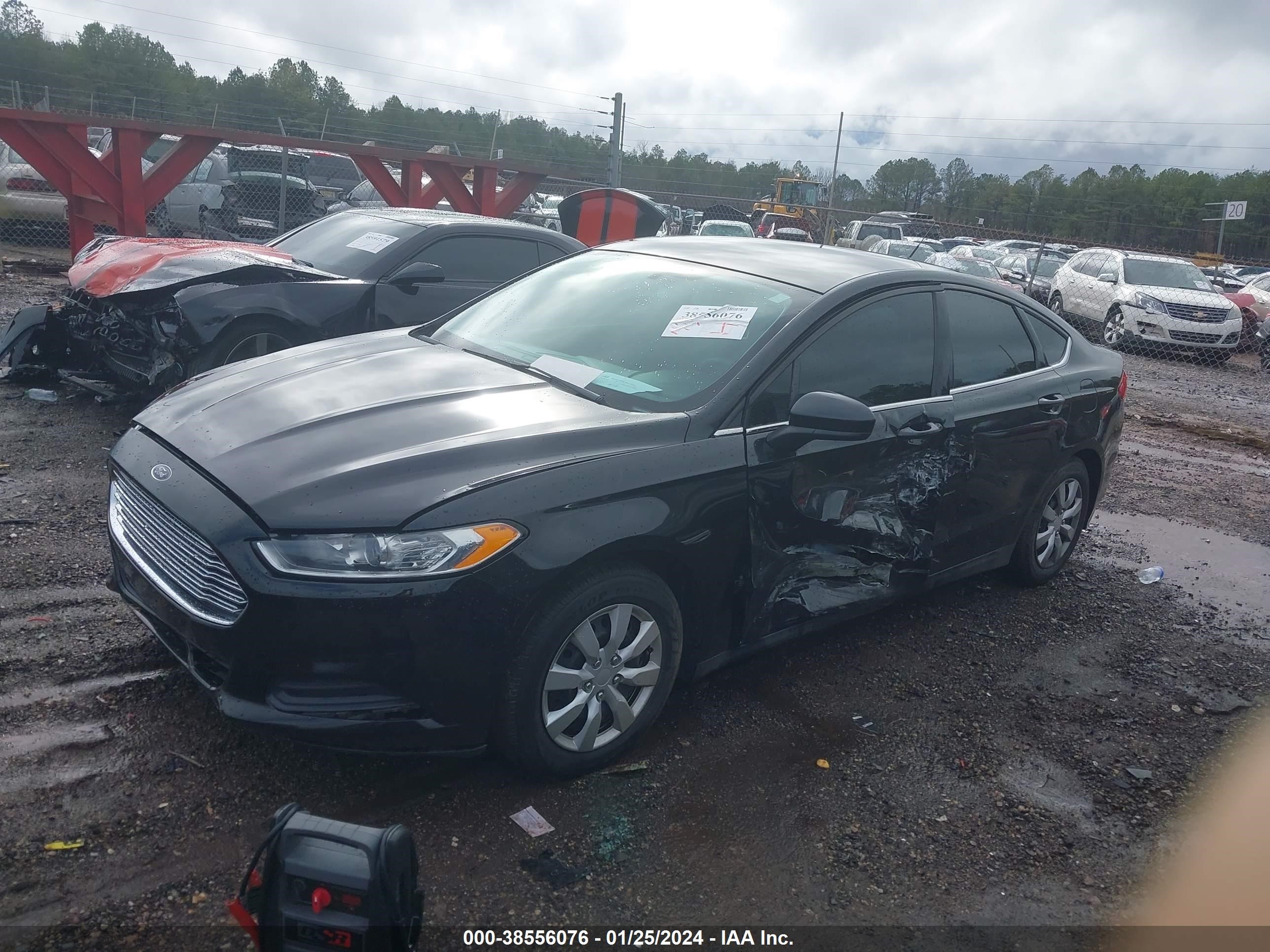 2014 Ford Fusion S vin: 3FA6P0G73ER350647