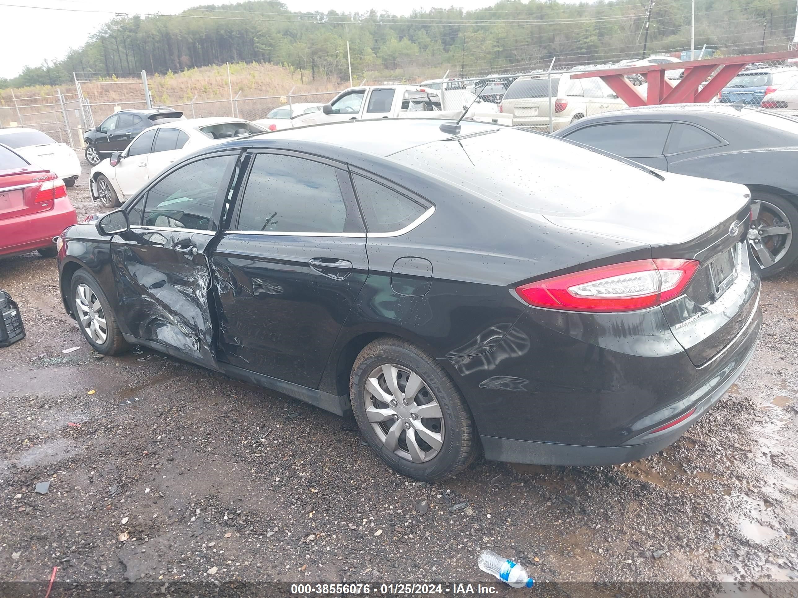 2014 Ford Fusion S vin: 3FA6P0G73ER350647