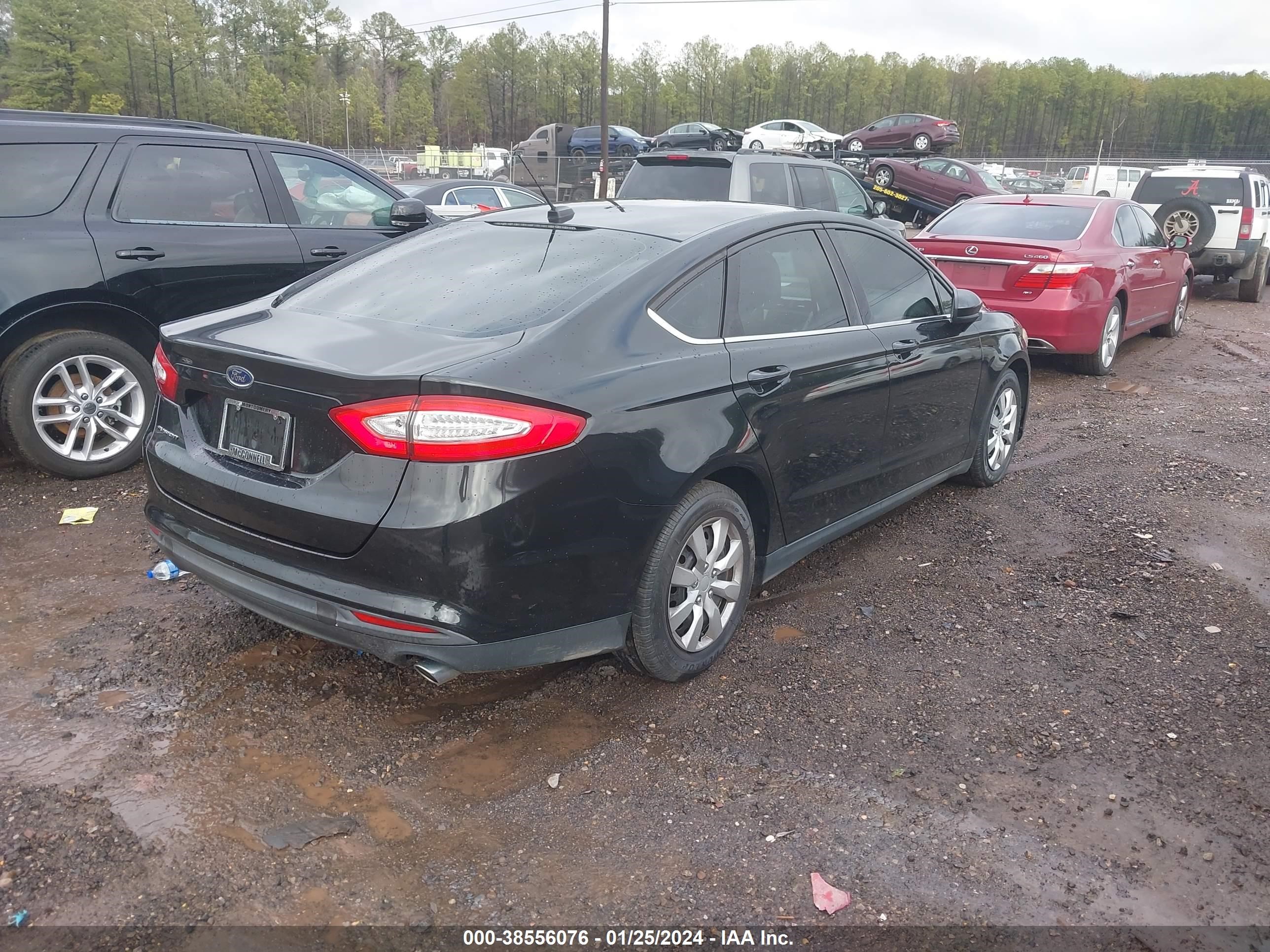 2014 Ford Fusion S vin: 3FA6P0G73ER350647