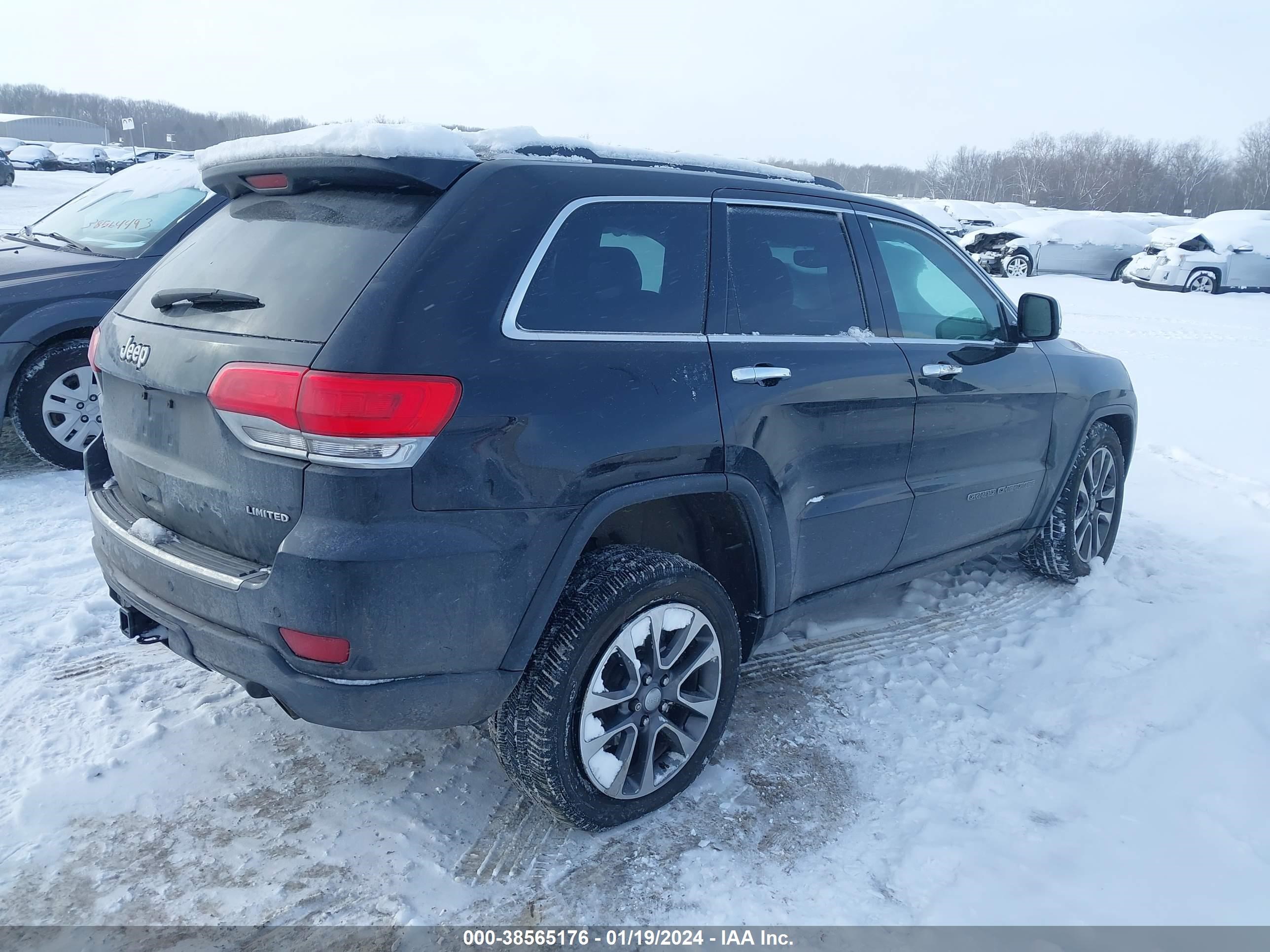 2018 Jeep Grand Cherokee Limited 4X4 vin: 1C4RJFBG3JC137838