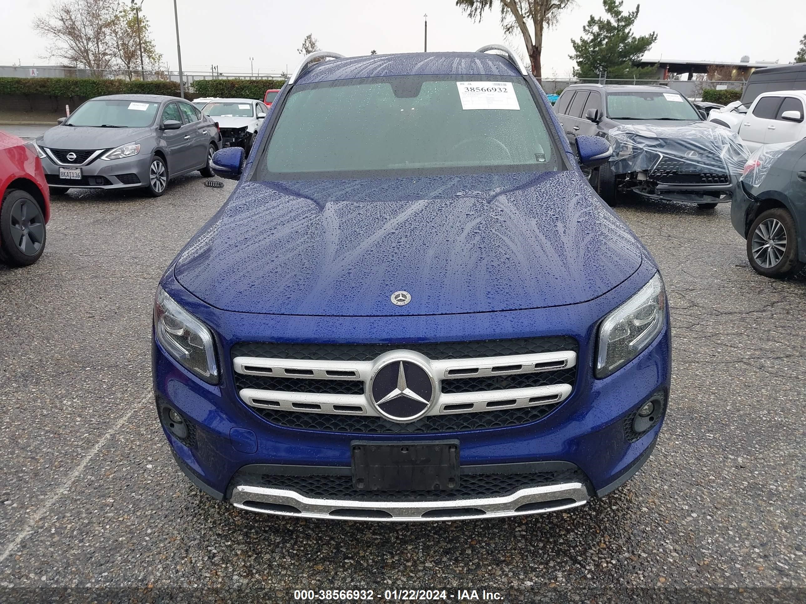 2020 Mercedes-Benz Glb 250 vin: W1N4M4GB0LW034227