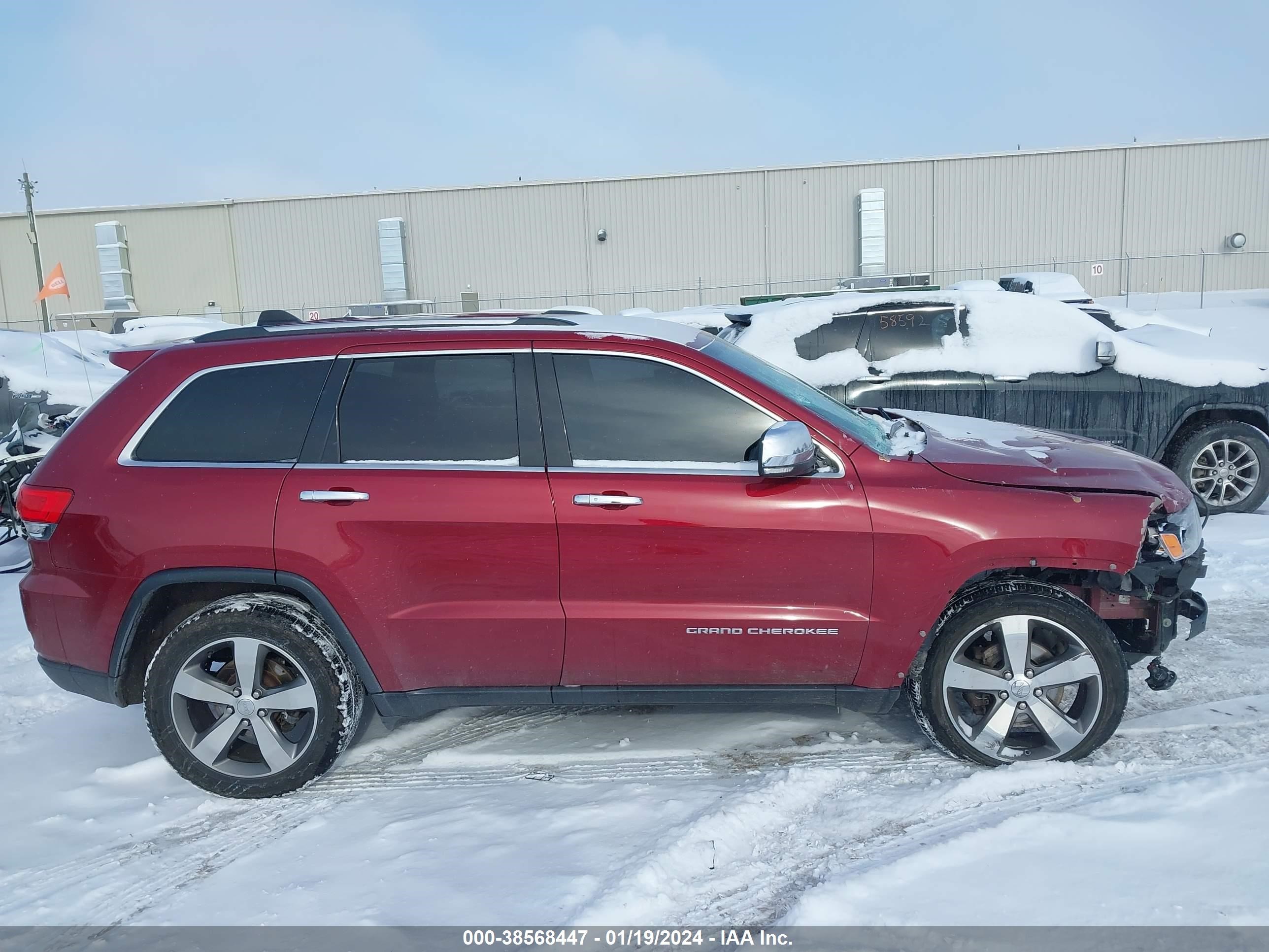 2015 Jeep Grand Cherokee Limited vin: 1C4RJFBG5FC106923