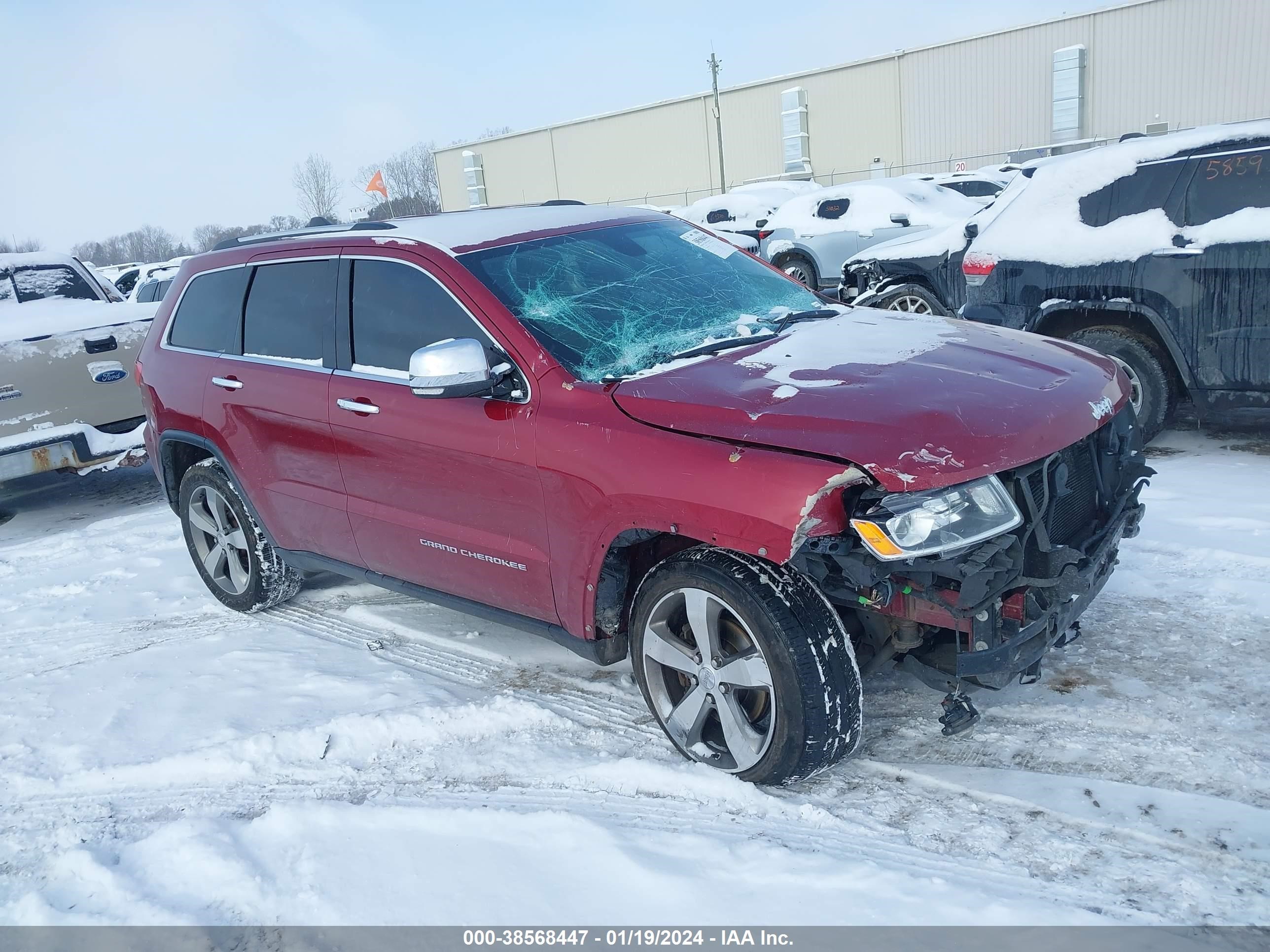 2015 Jeep Grand Cherokee Limited vin: 1C4RJFBG5FC106923