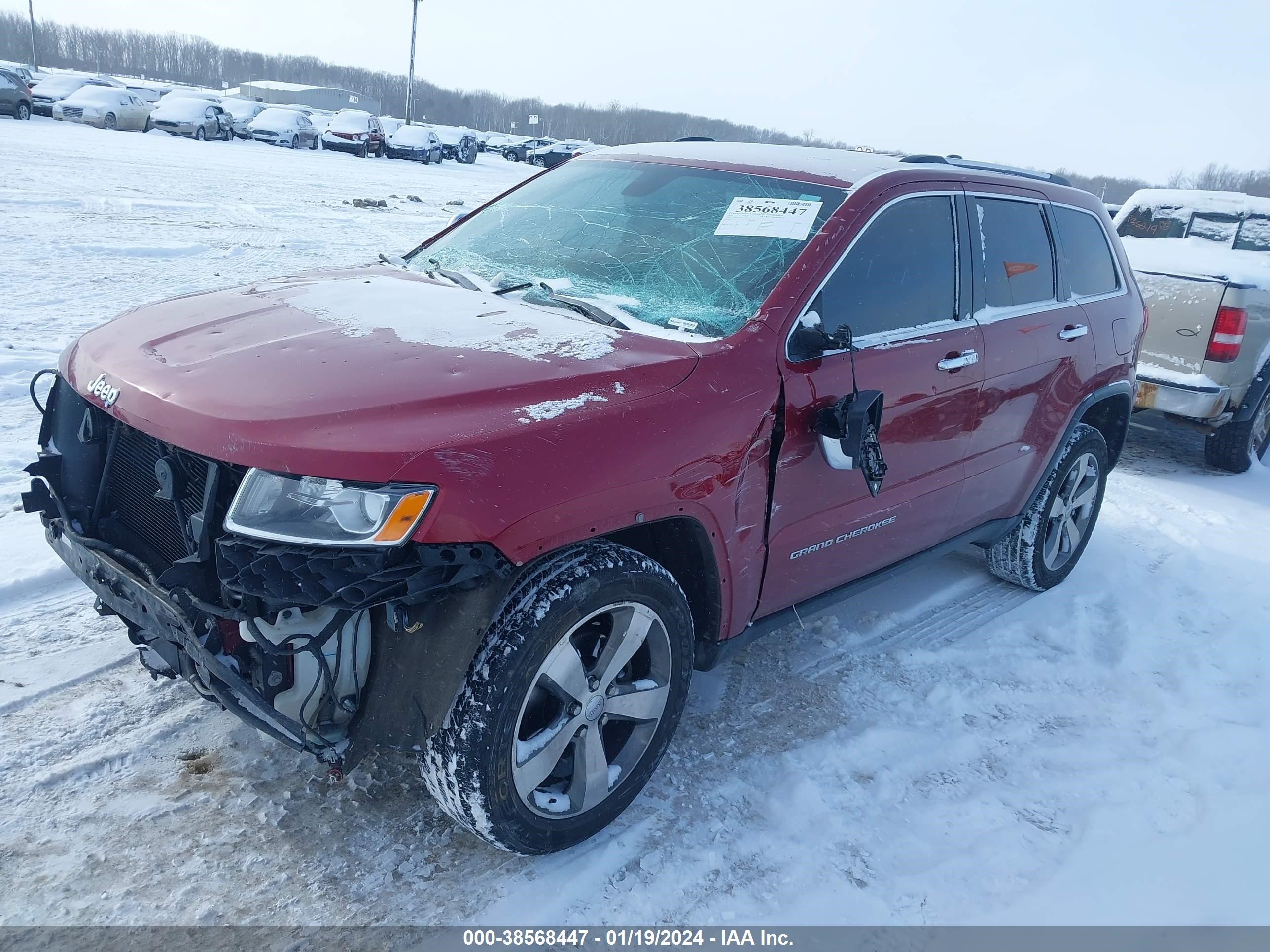 2015 Jeep Grand Cherokee Limited vin: 1C4RJFBG5FC106923