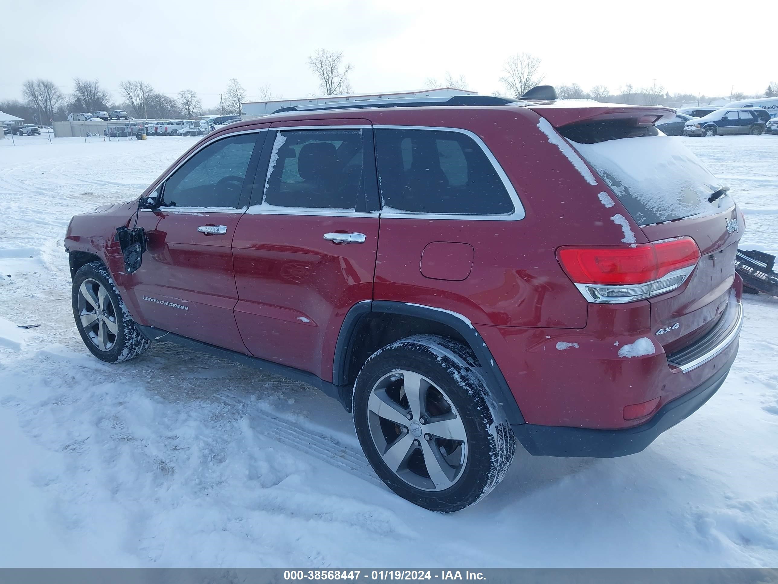 2015 Jeep Grand Cherokee Limited vin: 1C4RJFBG5FC106923