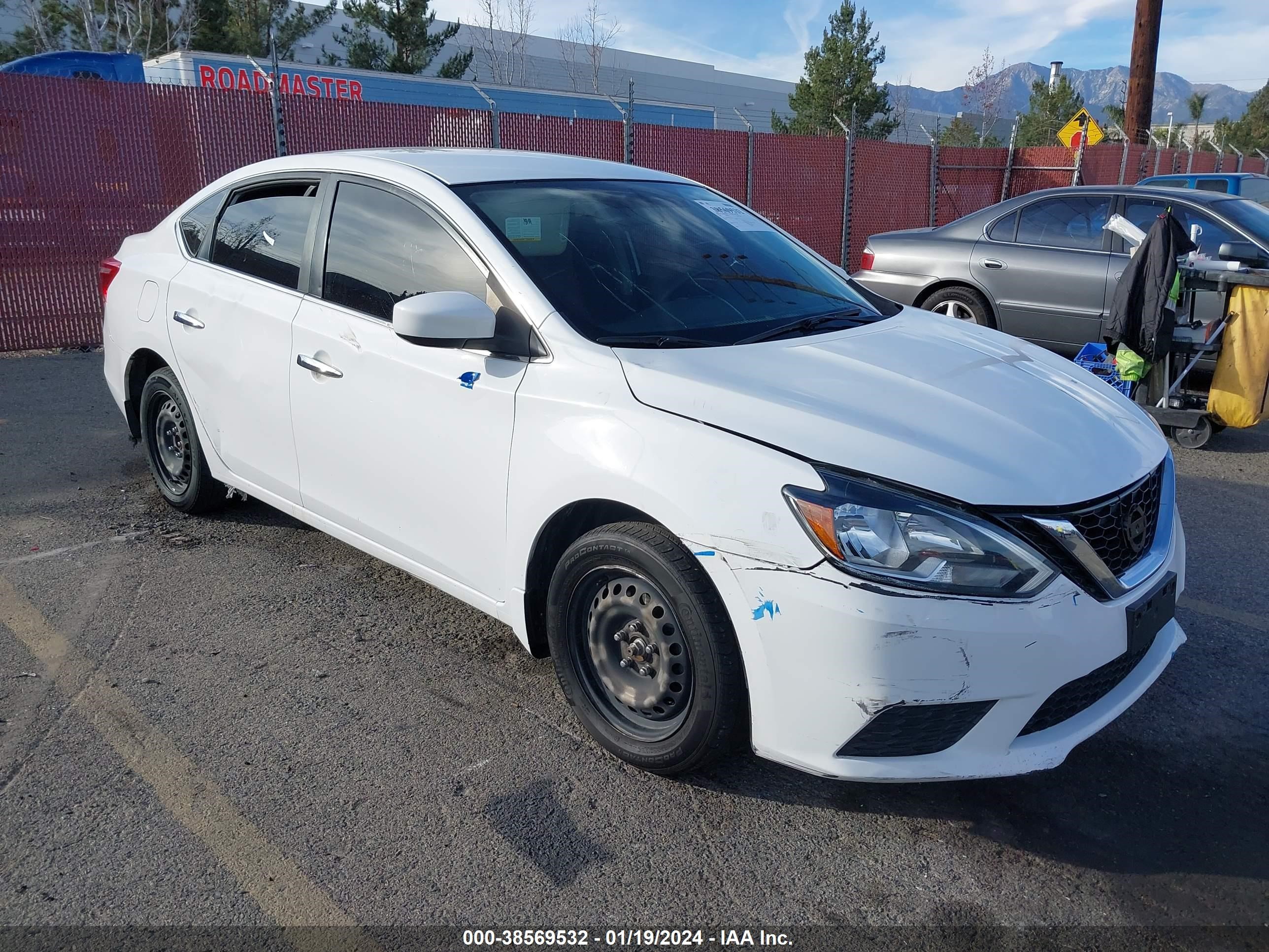 2017 Nissan Sentra S vin: 3N1AB7AP0HY263533