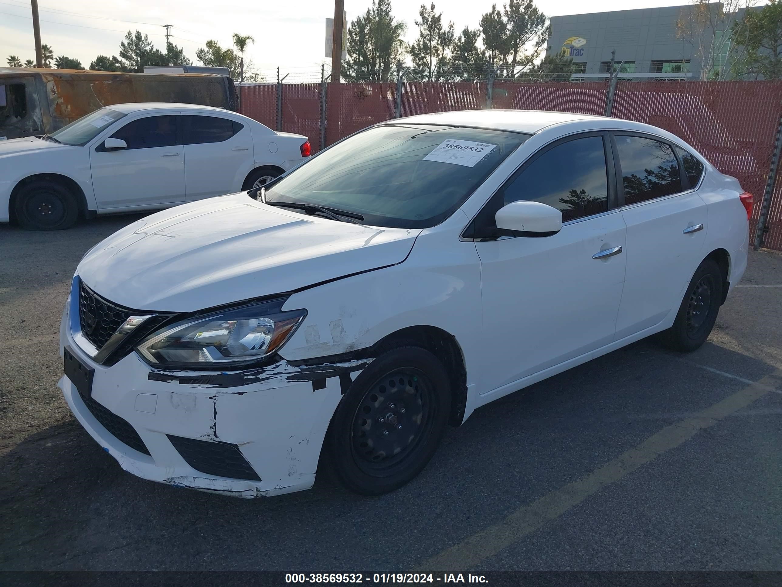 2017 Nissan Sentra S vin: 3N1AB7AP0HY263533