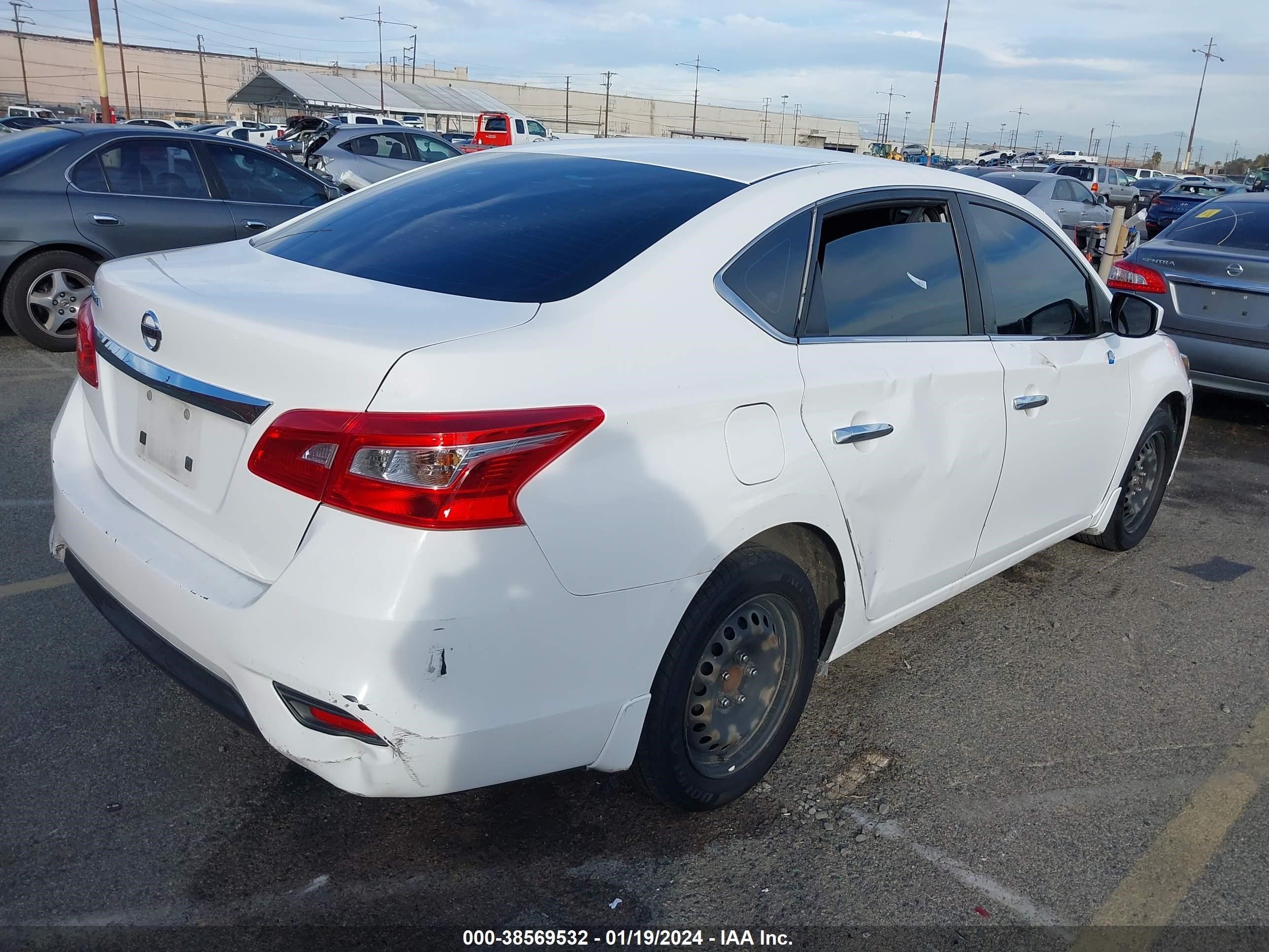 2017 Nissan Sentra S vin: 3N1AB7AP0HY263533