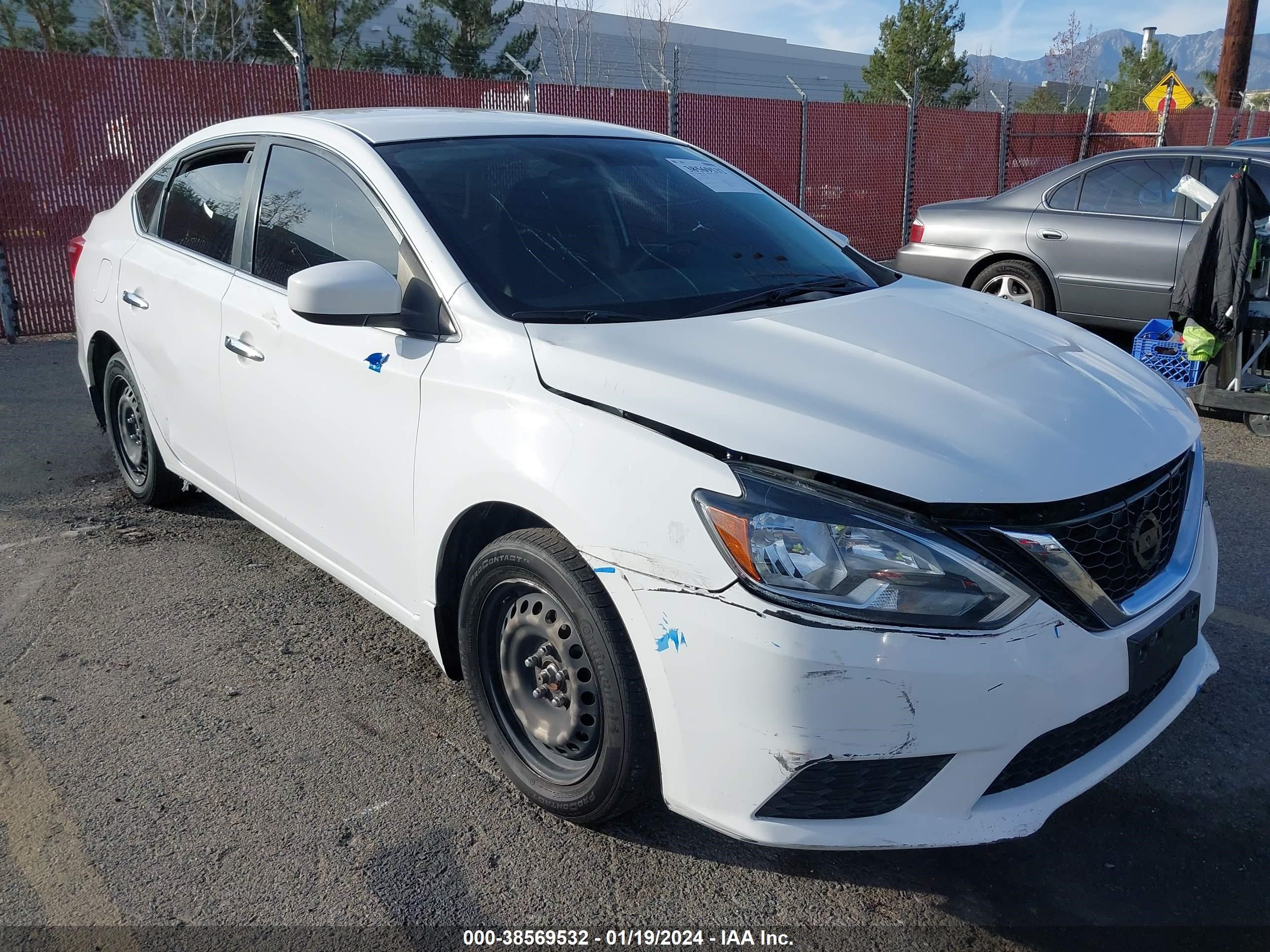 2017 Nissan Sentra S vin: 3N1AB7AP0HY263533