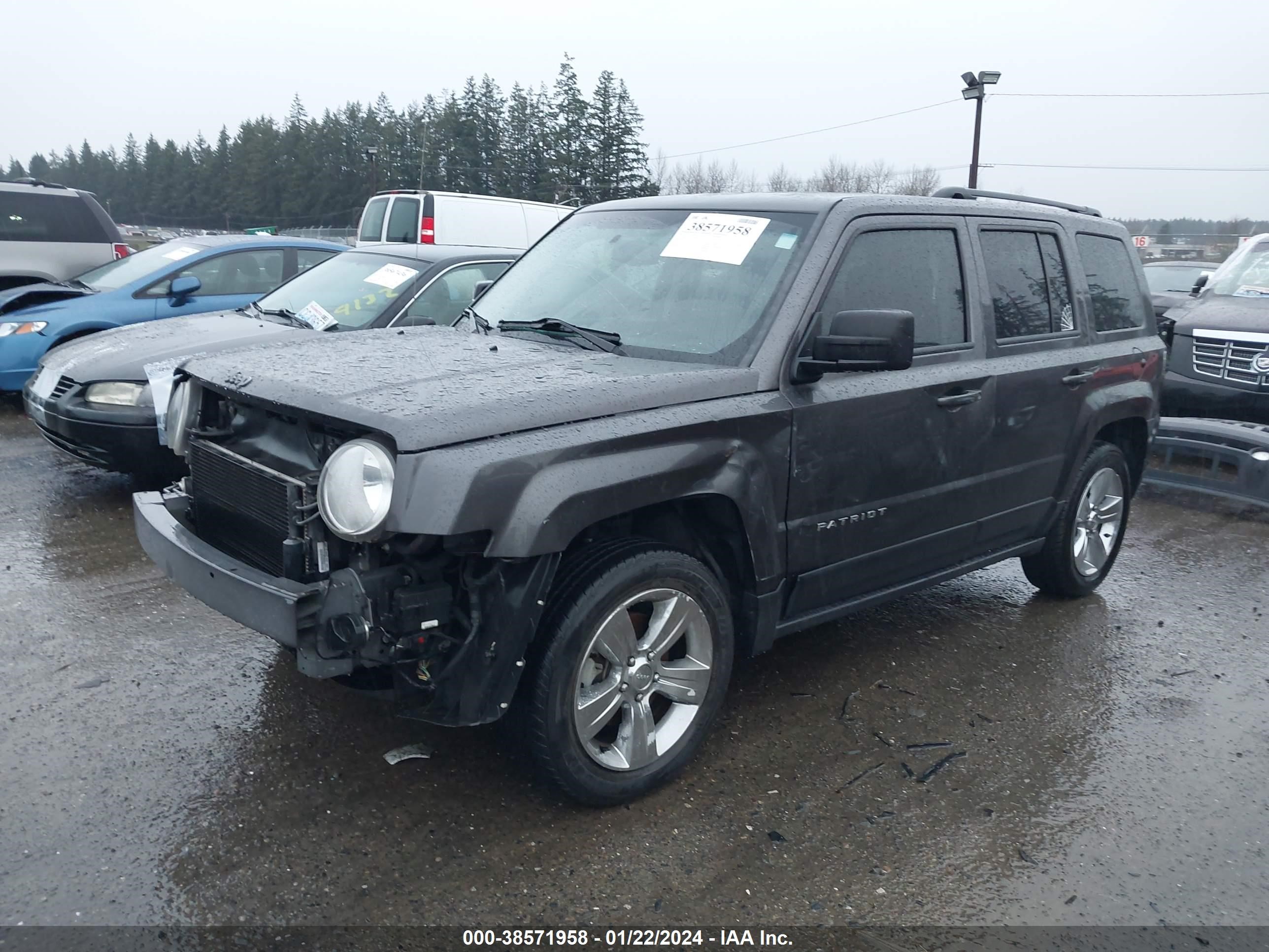 2017 Jeep Patriot Latitude Fwd vin: 1C4NJPFA5HD116858