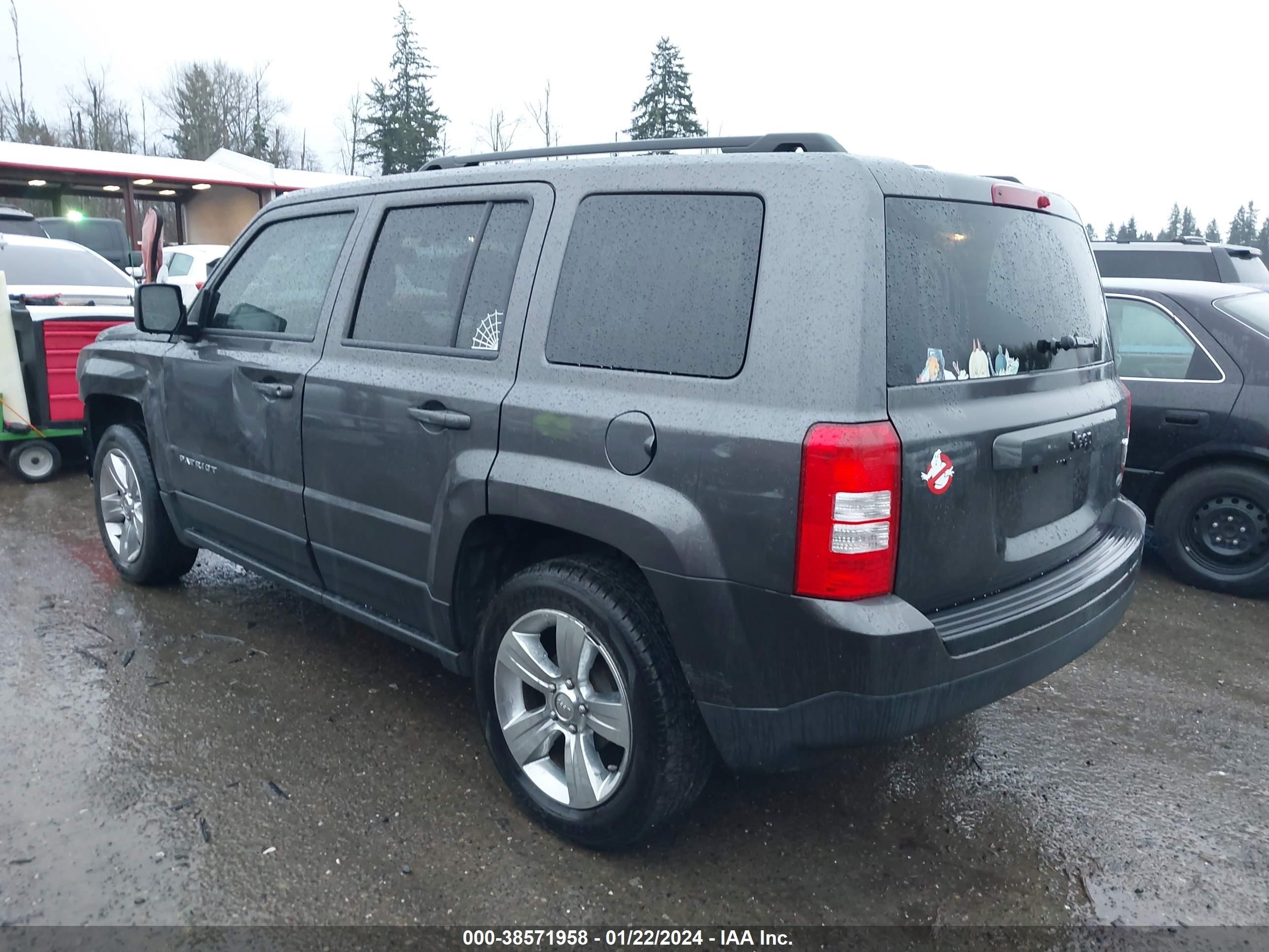 2017 Jeep Patriot Latitude Fwd vin: 1C4NJPFA5HD116858