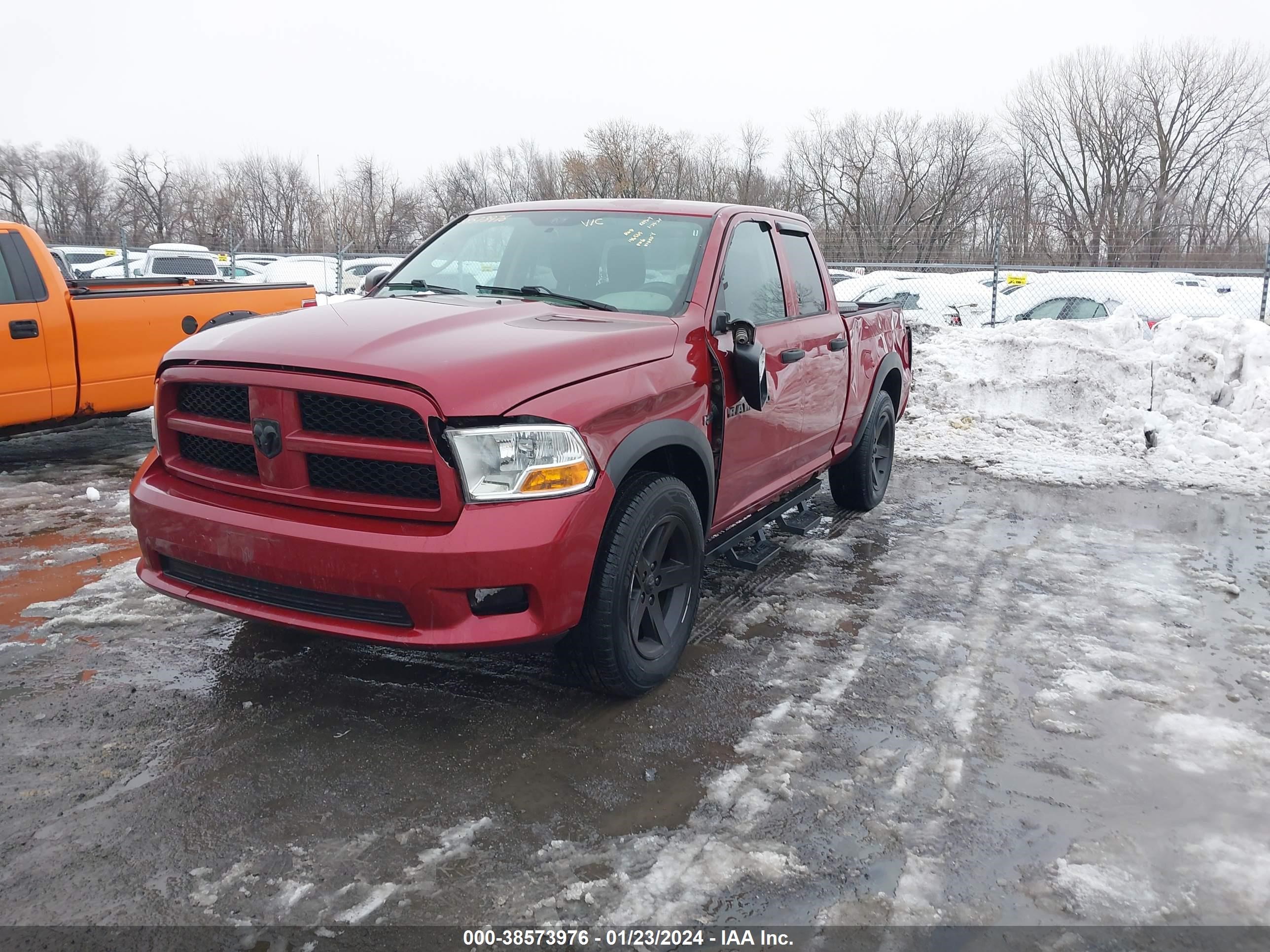 2012 Ram 1500 St vin: 1C6RD7FTXCS231252