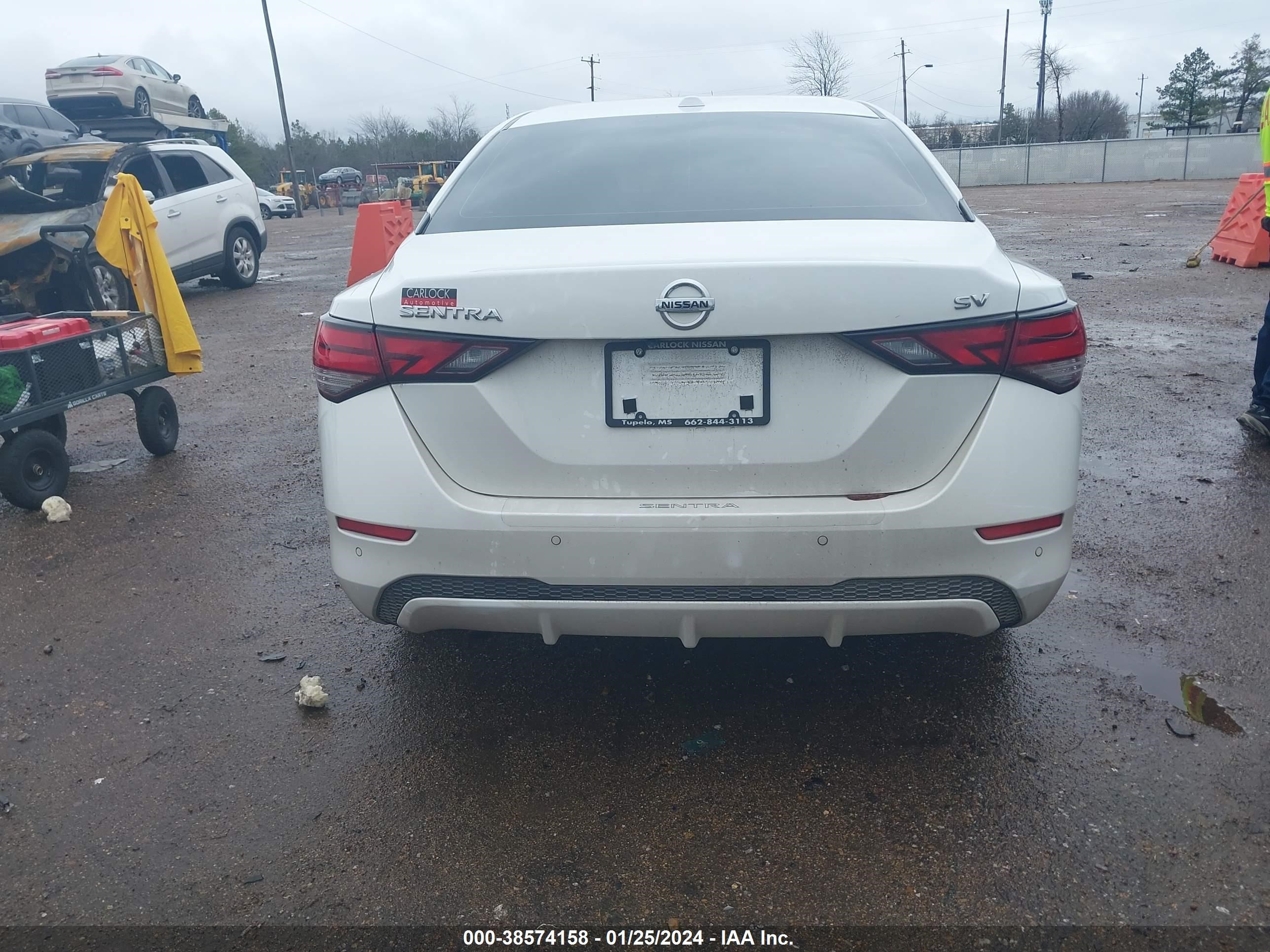 2021 Nissan Sentra Sv Xtronic Cvt vin: 3N1AB8CV4MY314236