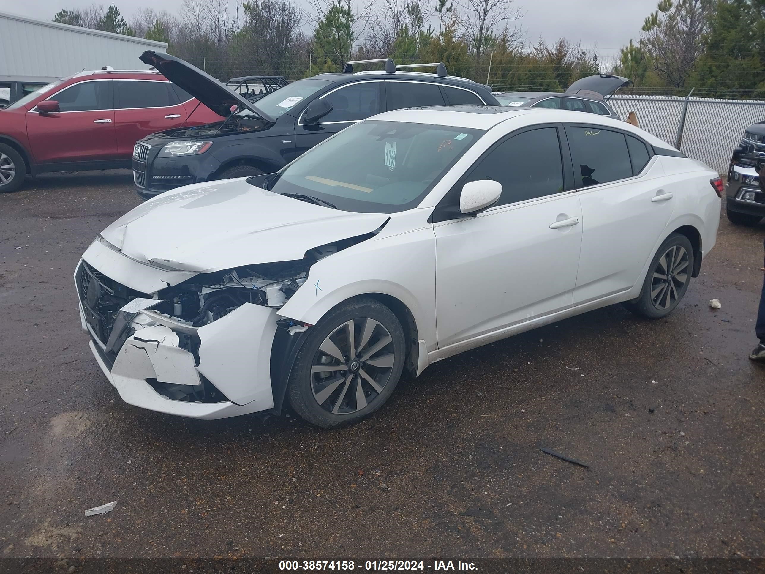 2021 Nissan Sentra Sv Xtronic Cvt vin: 3N1AB8CV4MY314236