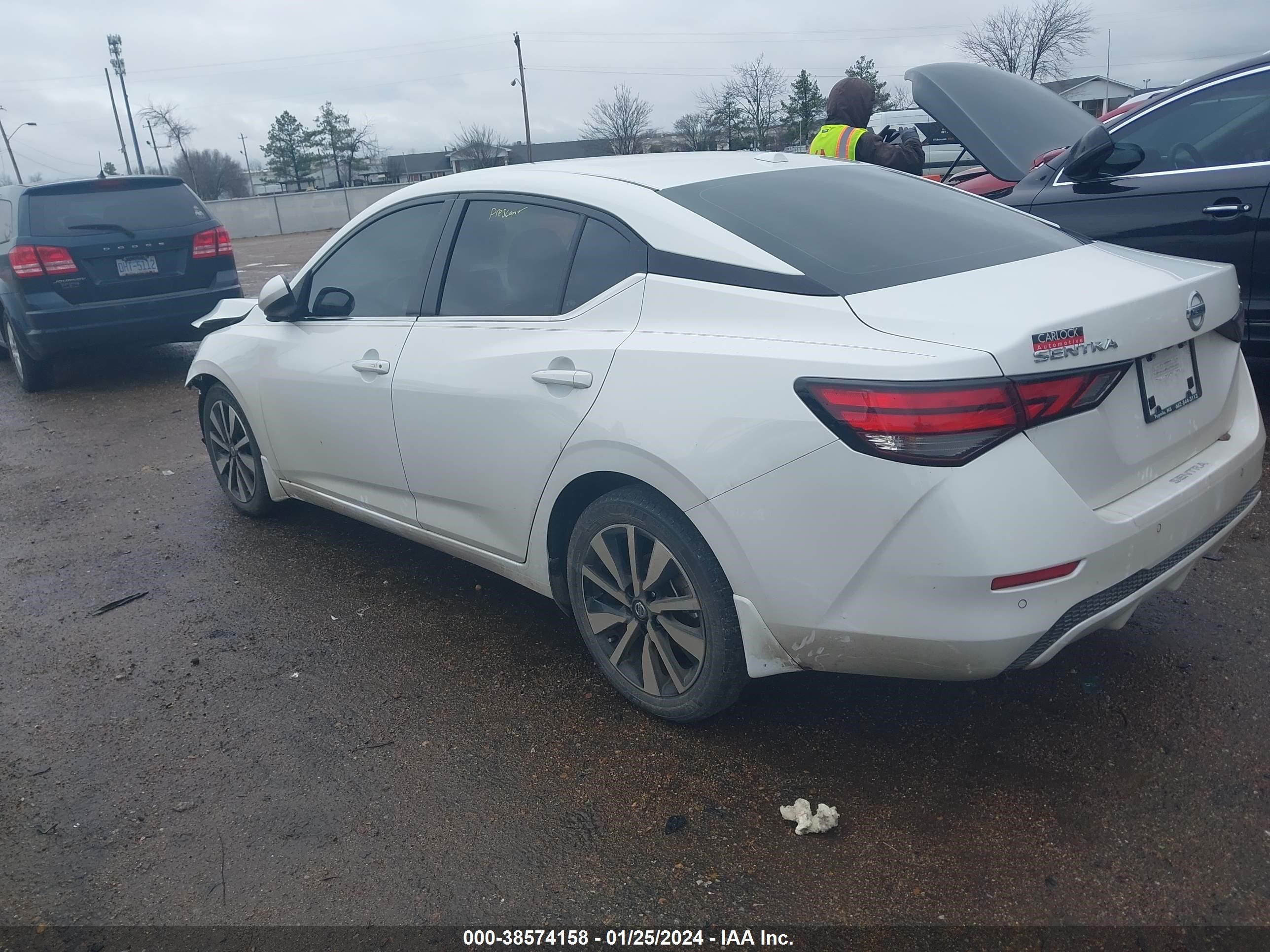 2021 Nissan Sentra Sv Xtronic Cvt vin: 3N1AB8CV4MY314236