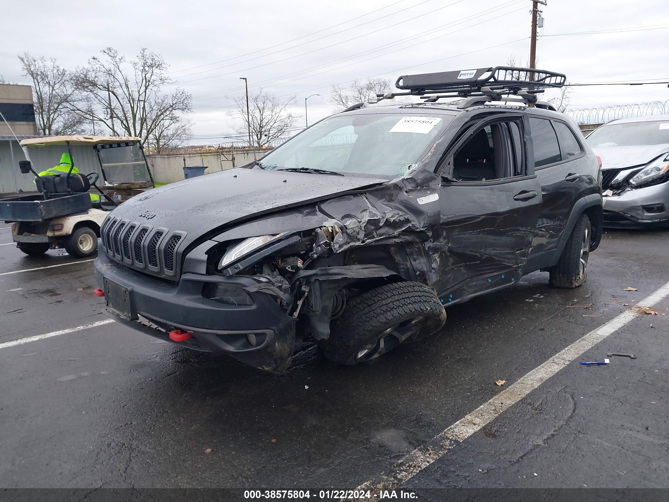 2014 Jeep Cherokee Trailhawk vin: 1C4PJMBS1EW277522