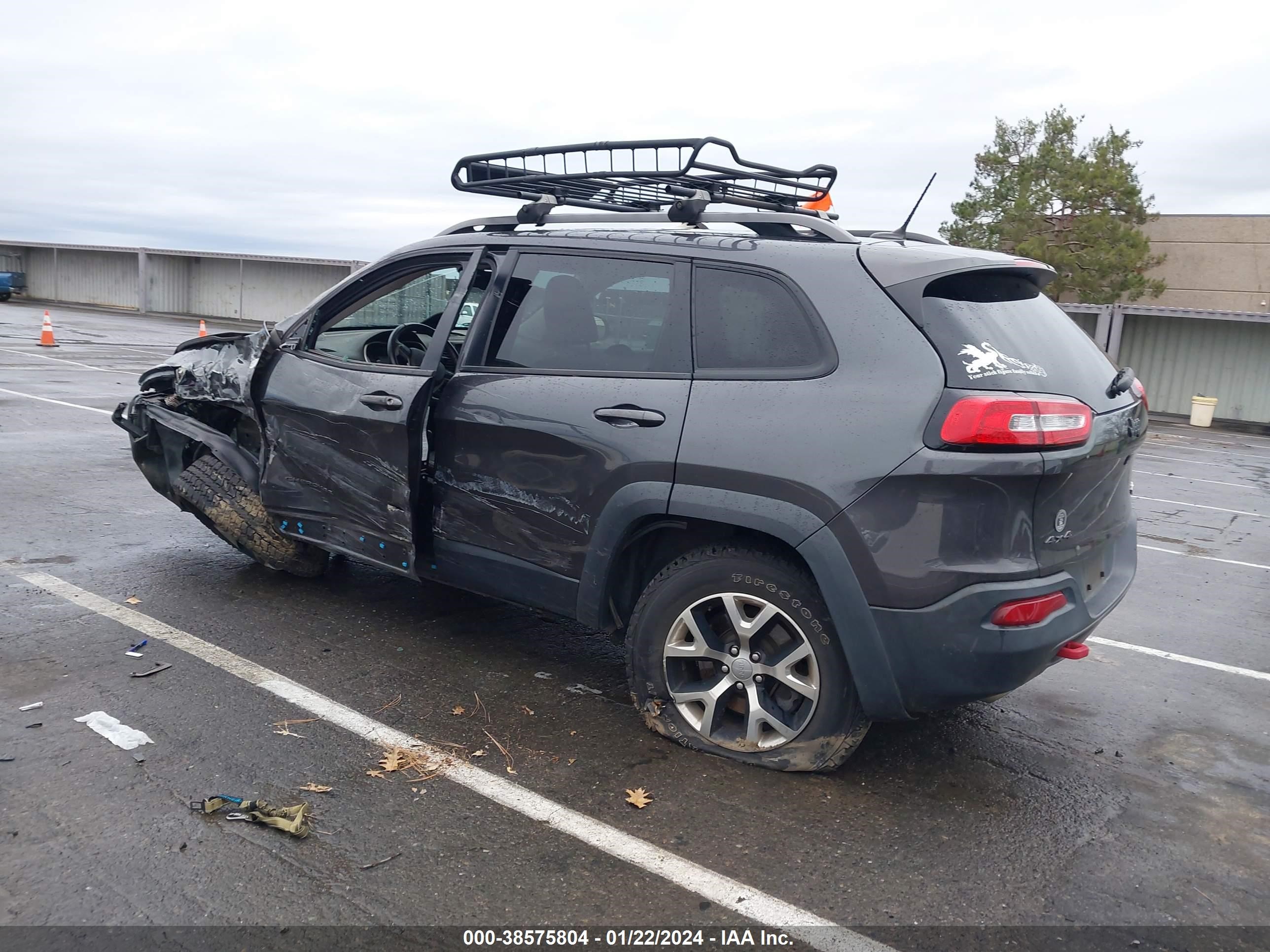 2014 Jeep Cherokee Trailhawk vin: 1C4PJMBS1EW277522